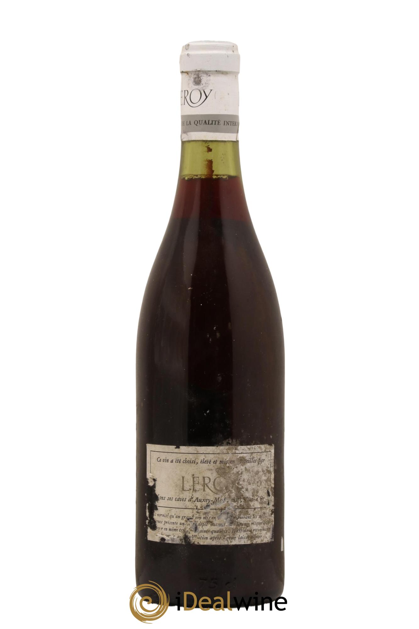 Bourgogne Leroy SA D Auvenay 1969 - Lotto di 1 bottiglia - 1