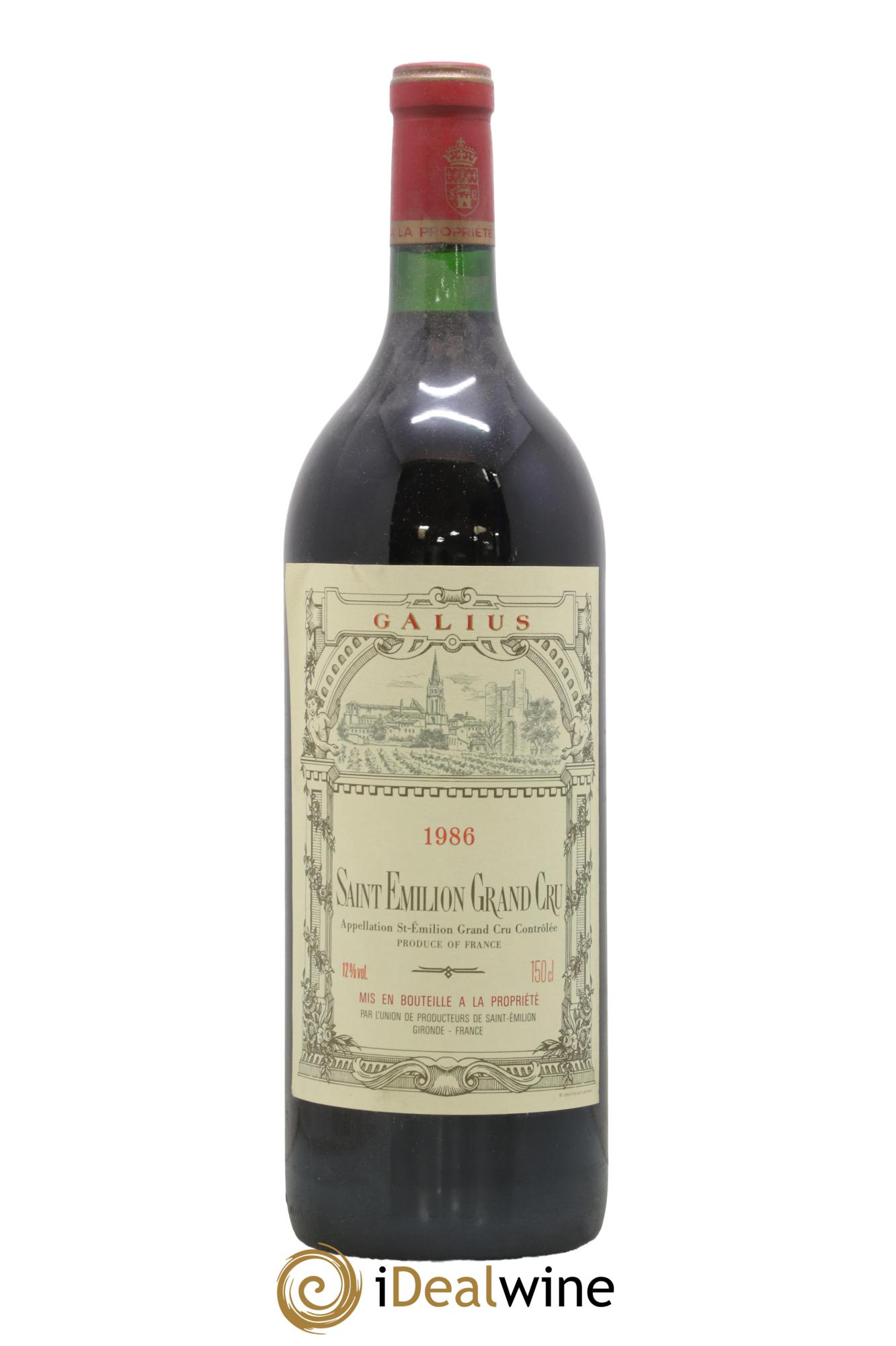 Château Galius 1986 - Lot de 1 magnum - 0
