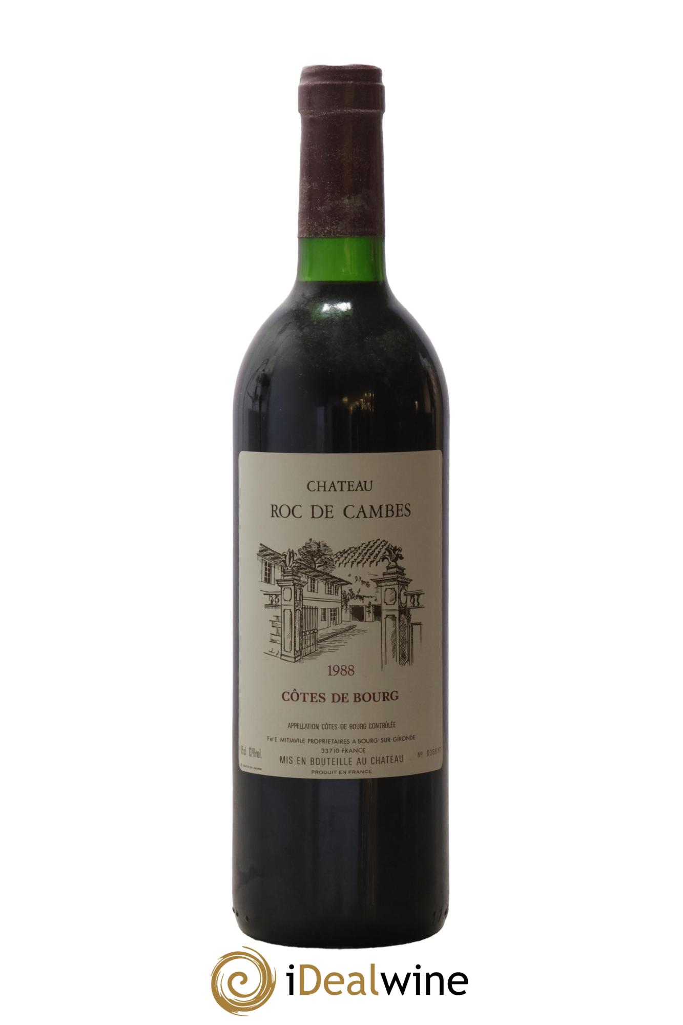Roc de Cambes 1988 - Lot de 1 bouteille - 0