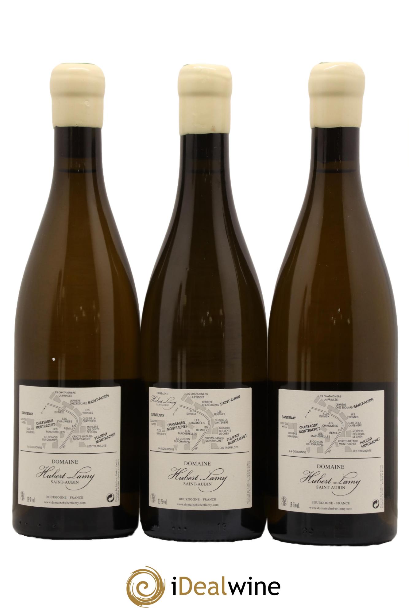 Puligny-Montrachet Les Tremblots Vieilles Vignes Hubert Lamy 2020 - Lot de 3 bouteilles - 1