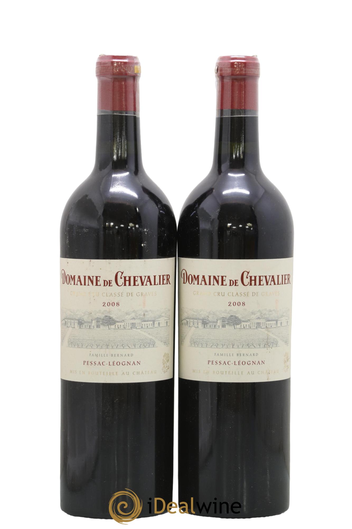 Domaine de Chevalier Cru Classé de Graves 2008 - Lotto di 2 bottiglie - 0