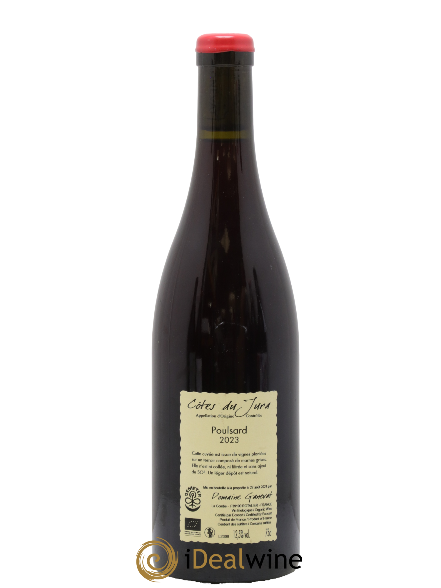 Côtes du Jura Les Chalasses Vieilles Vignes Poulsard Jean-François Ganevat (Domaine) 2023 - Lot of 1 bottle - 1