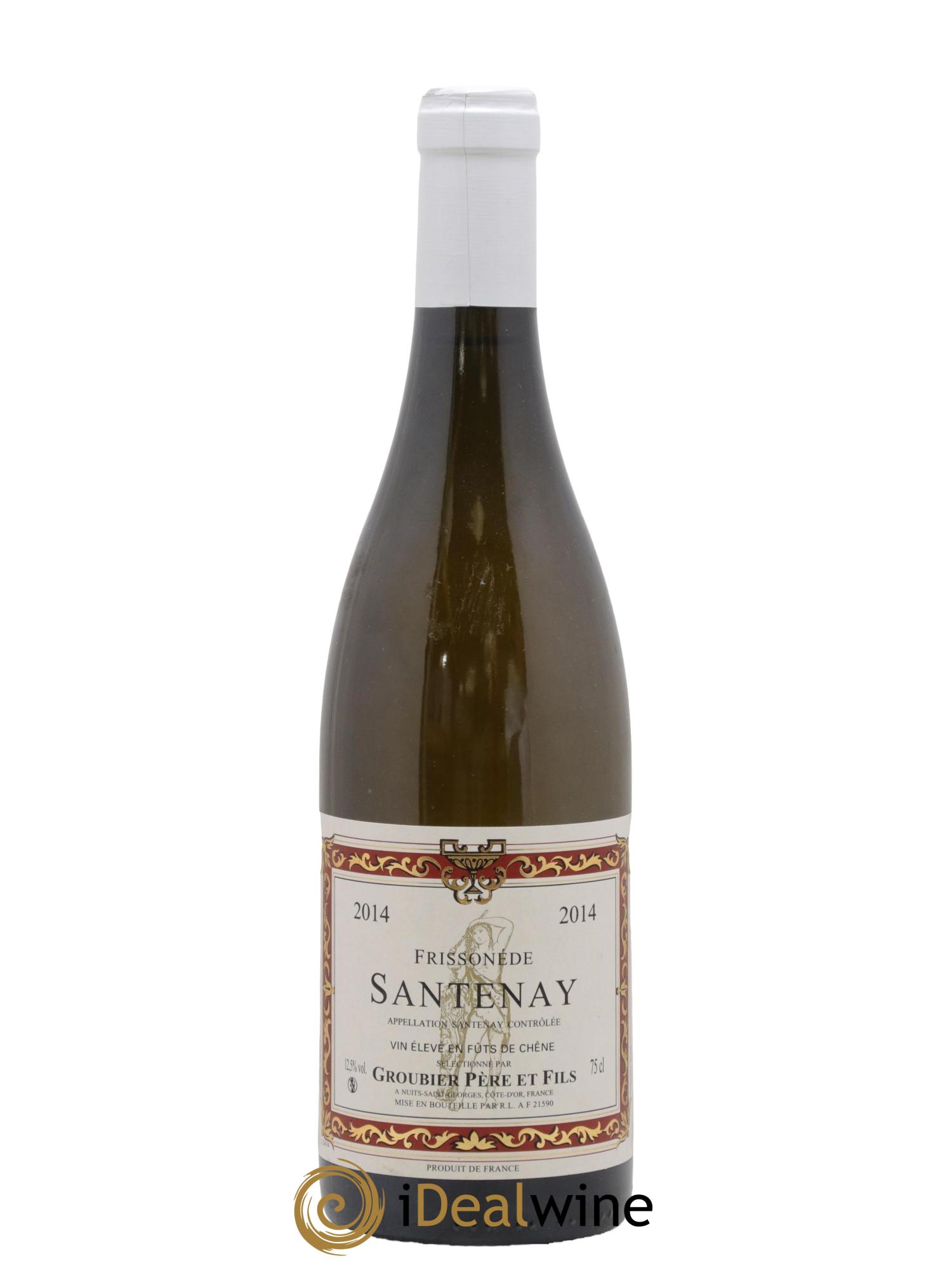 Santenay Frissonéde Groubier Père et Fils 2014 - Lot of 1 bottle - 0