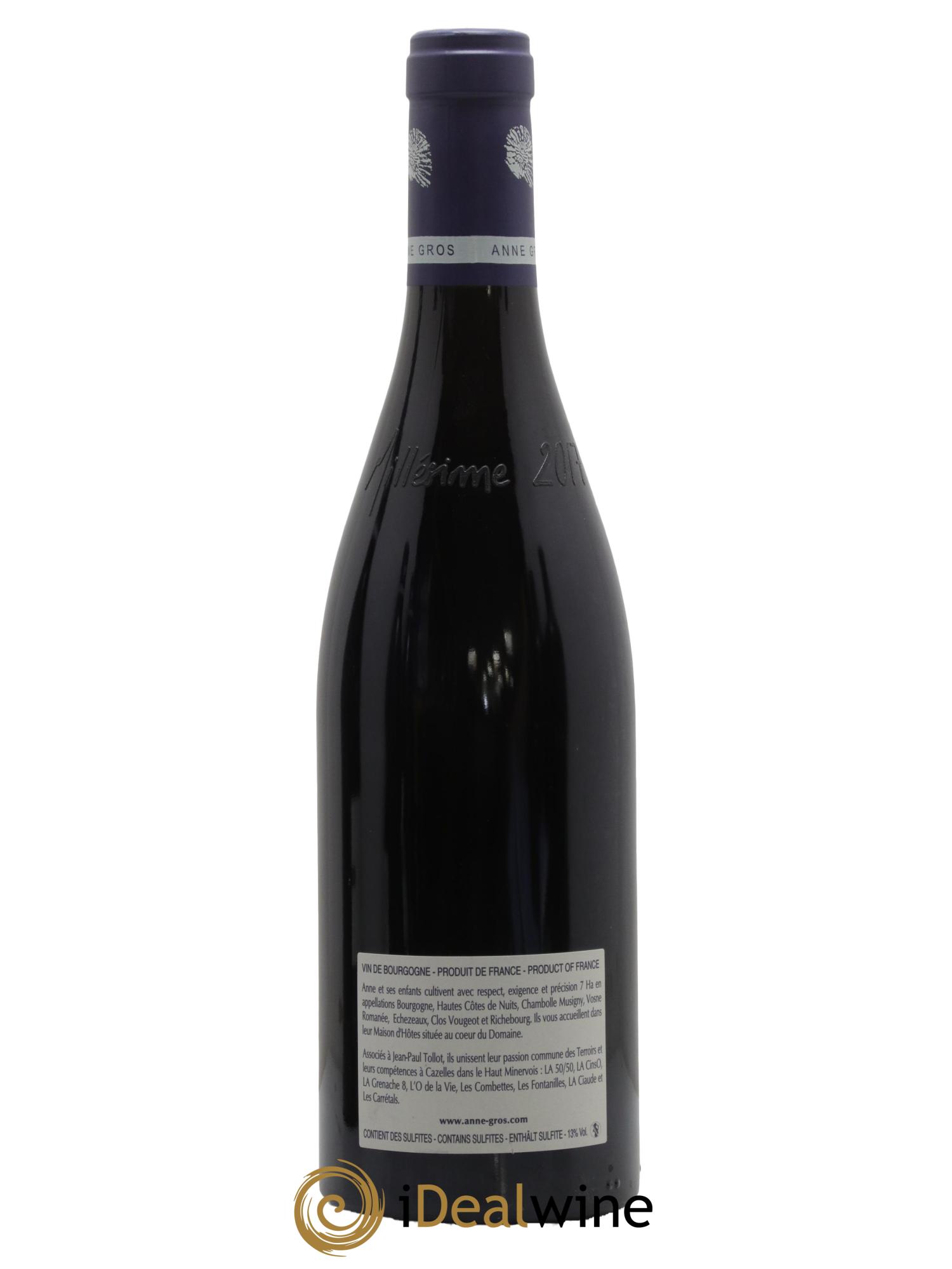 Richebourg Grand Cru Anne Gros 2017 - Lotto di 1 bottiglia - 1