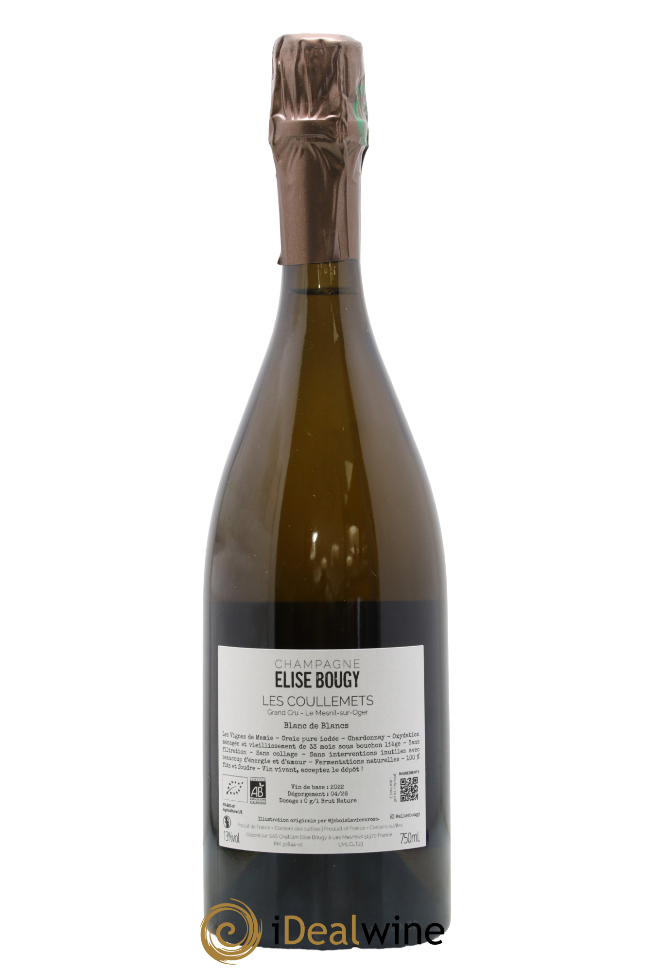 Les Coullemets Elise Bougy - Lot de 1 bouteille - 1