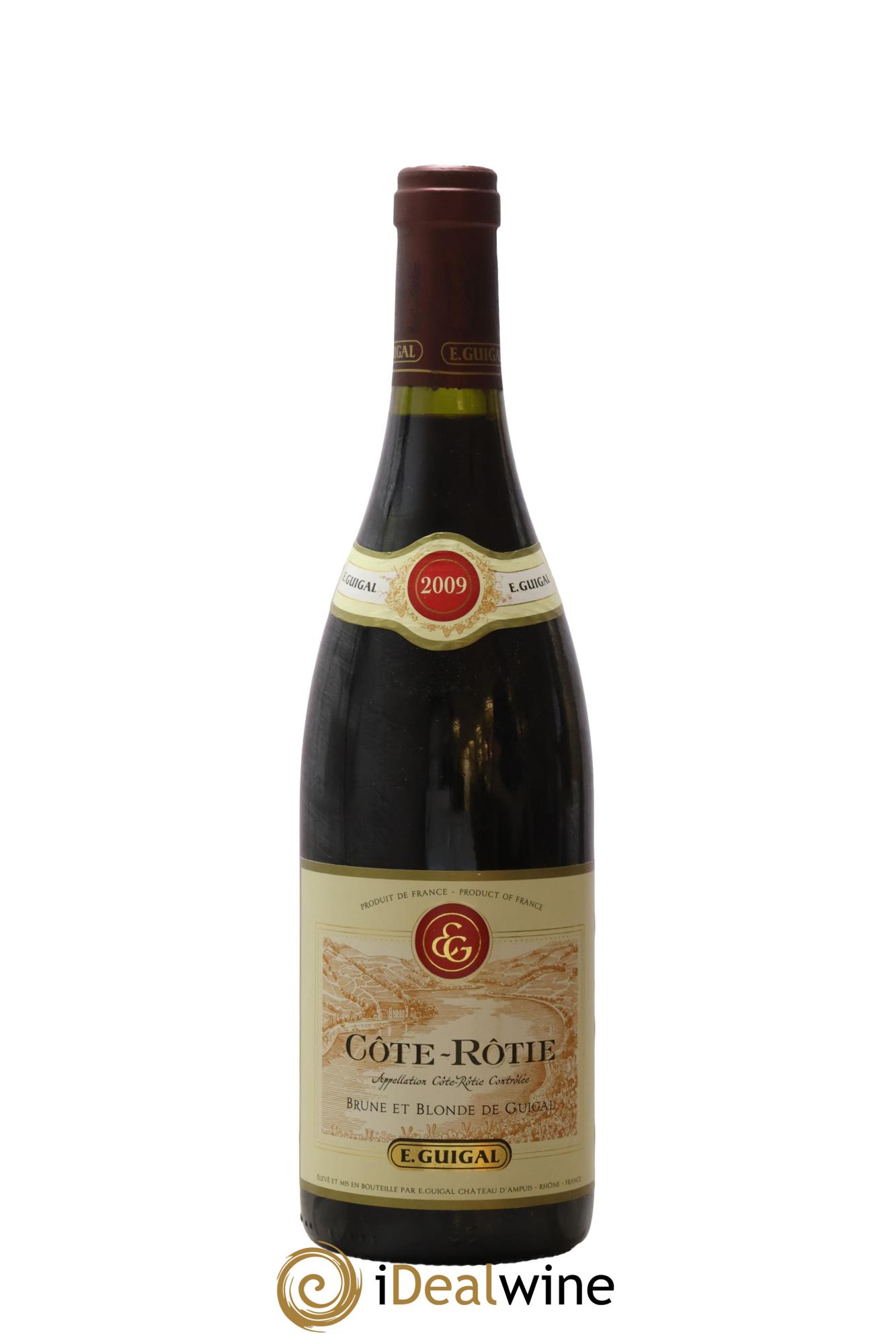 Côte-Rôtie Côtes Brune et Blonde Guigal 2009 - Lot de 1 bouteille - 0