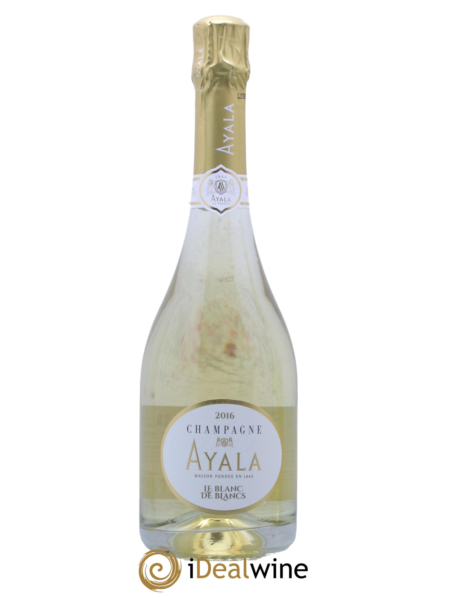 Blanc de Blancs Extra-Brut Ayala 2016 - Lot de 1 bouteille - 0
