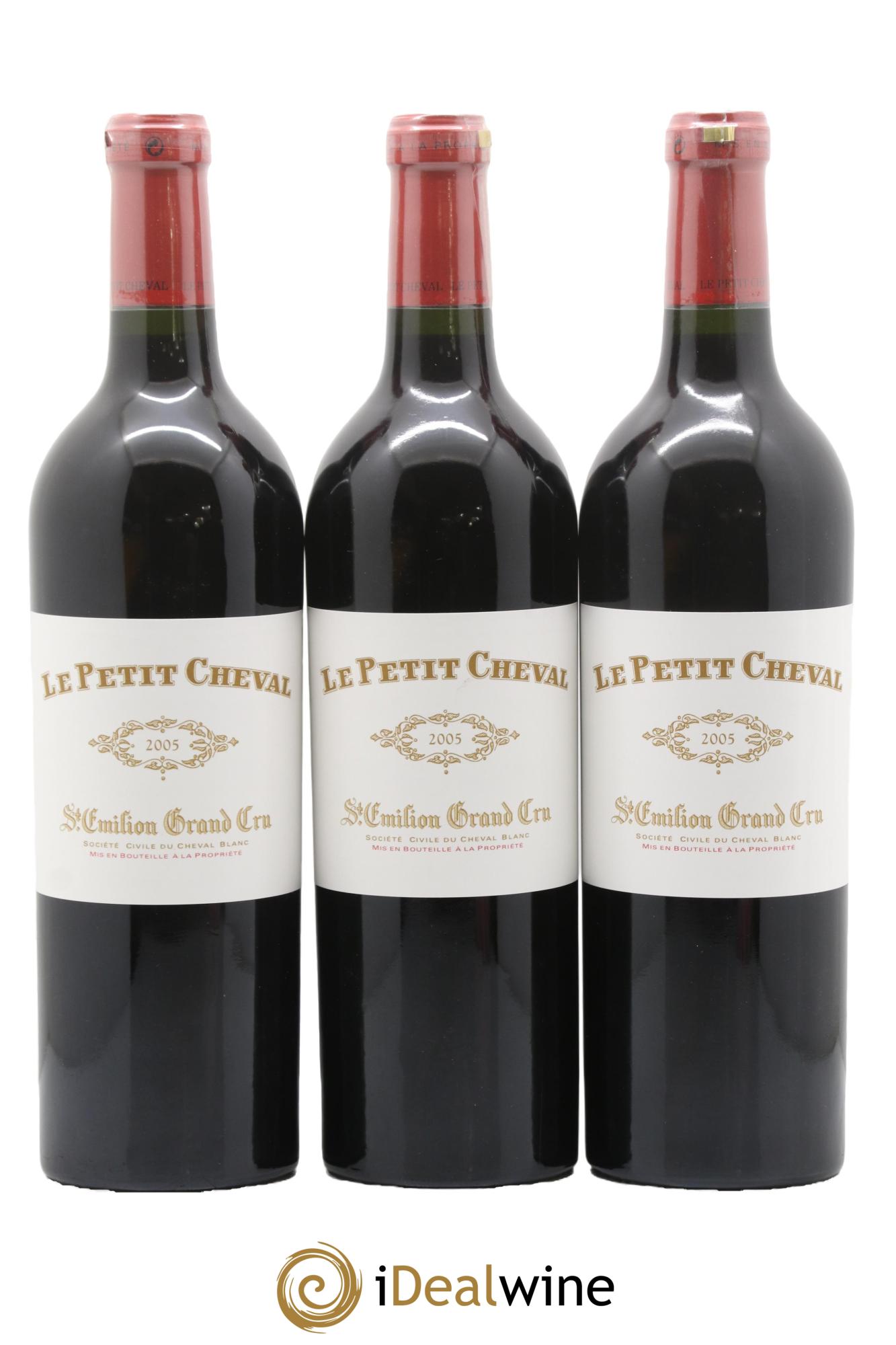 Le Petit Cheval Second Vin 2005 - Lot de 12 bouteilles - 5