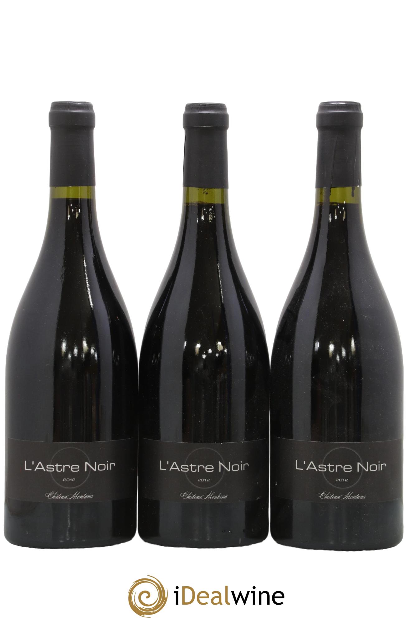 Côtes du Roussillon L'Astre Noir Château Montana 2012 - Lot de 3 bouteilles - 0