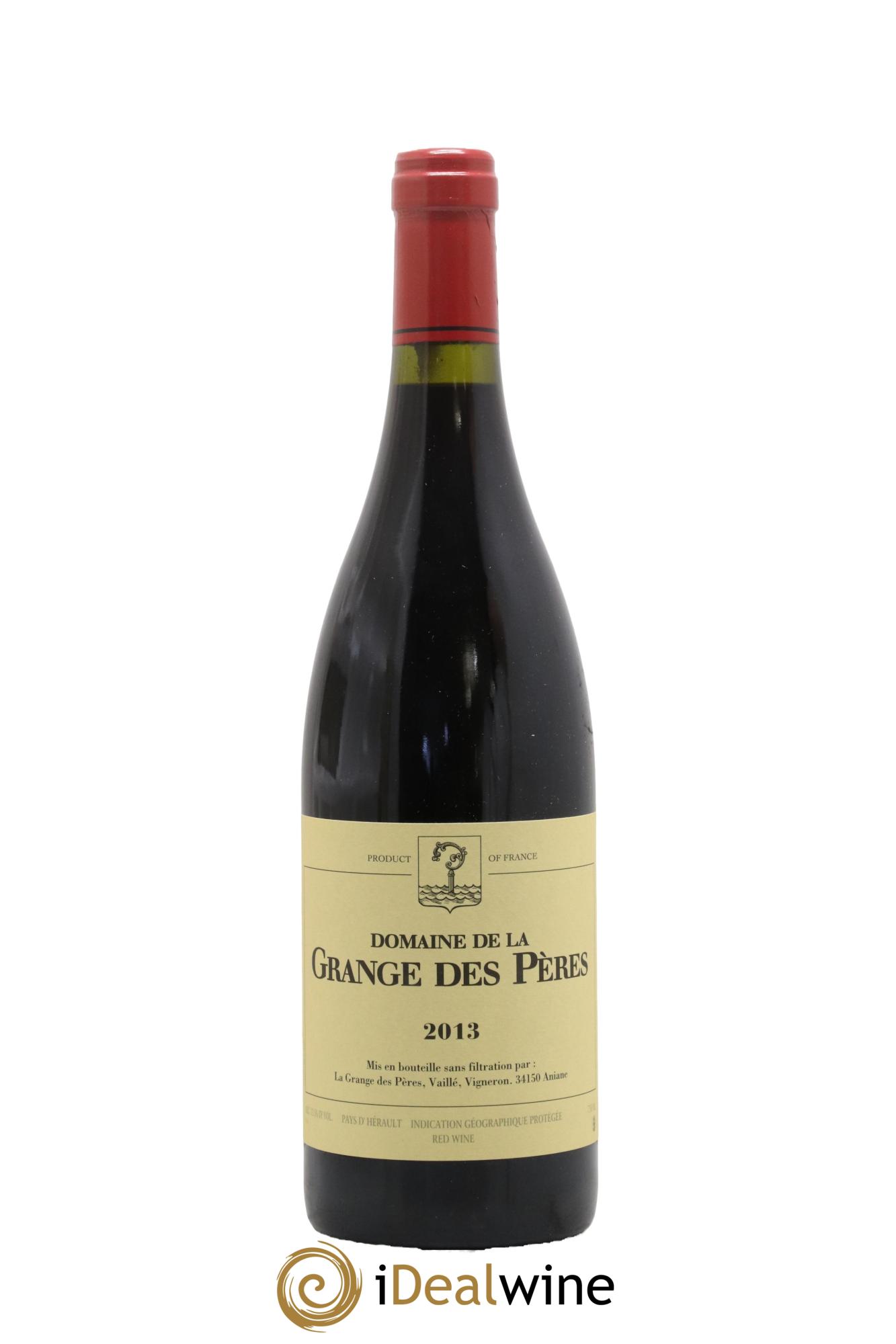Pays d'Hérault Grange des Pères Laurent Vaillé 2013 - Lot de 1 bouteille - 0