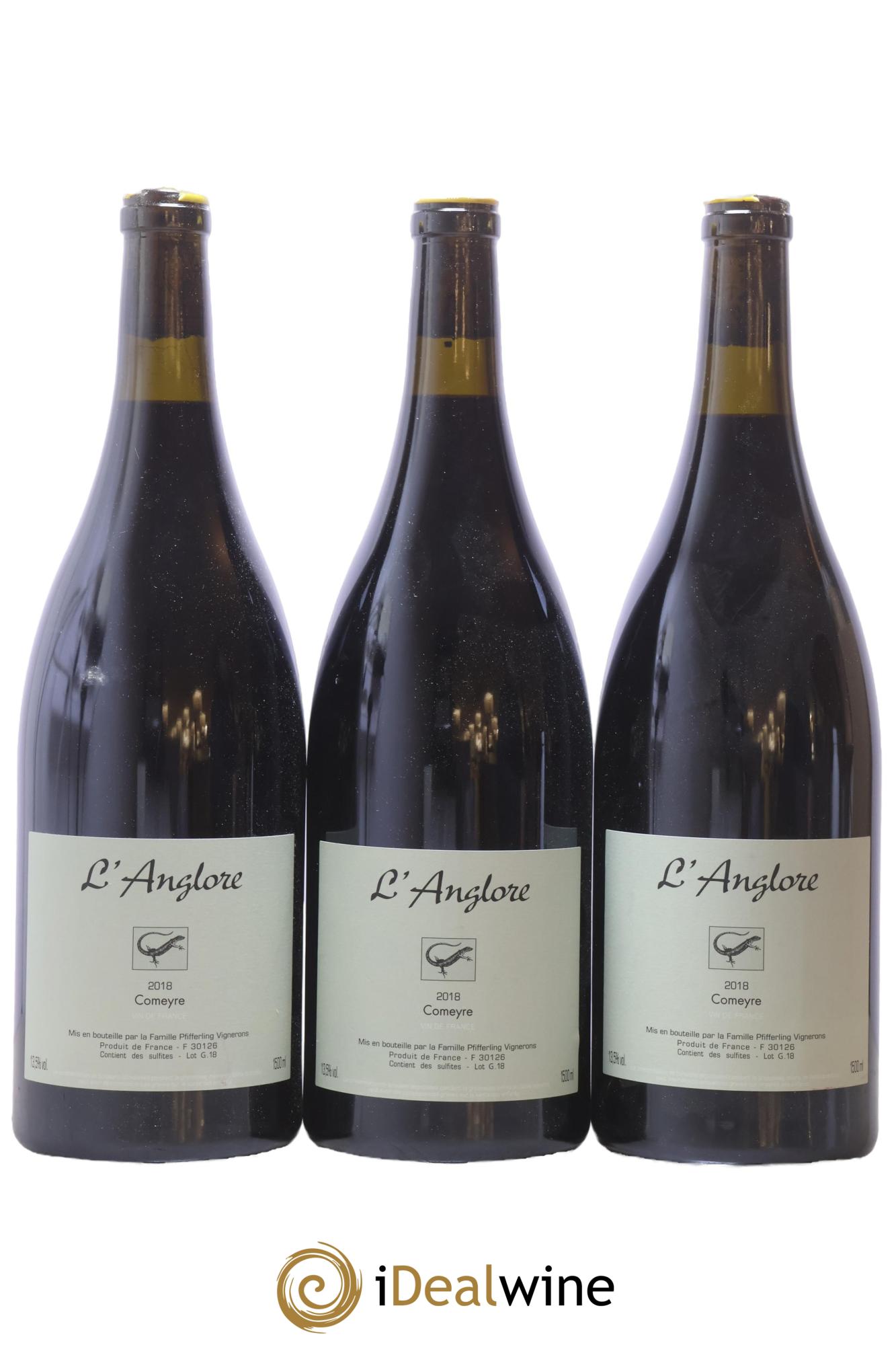 Vin de France Comeyre L'Anglore 2018 - Posten von 3 Magnum - 0