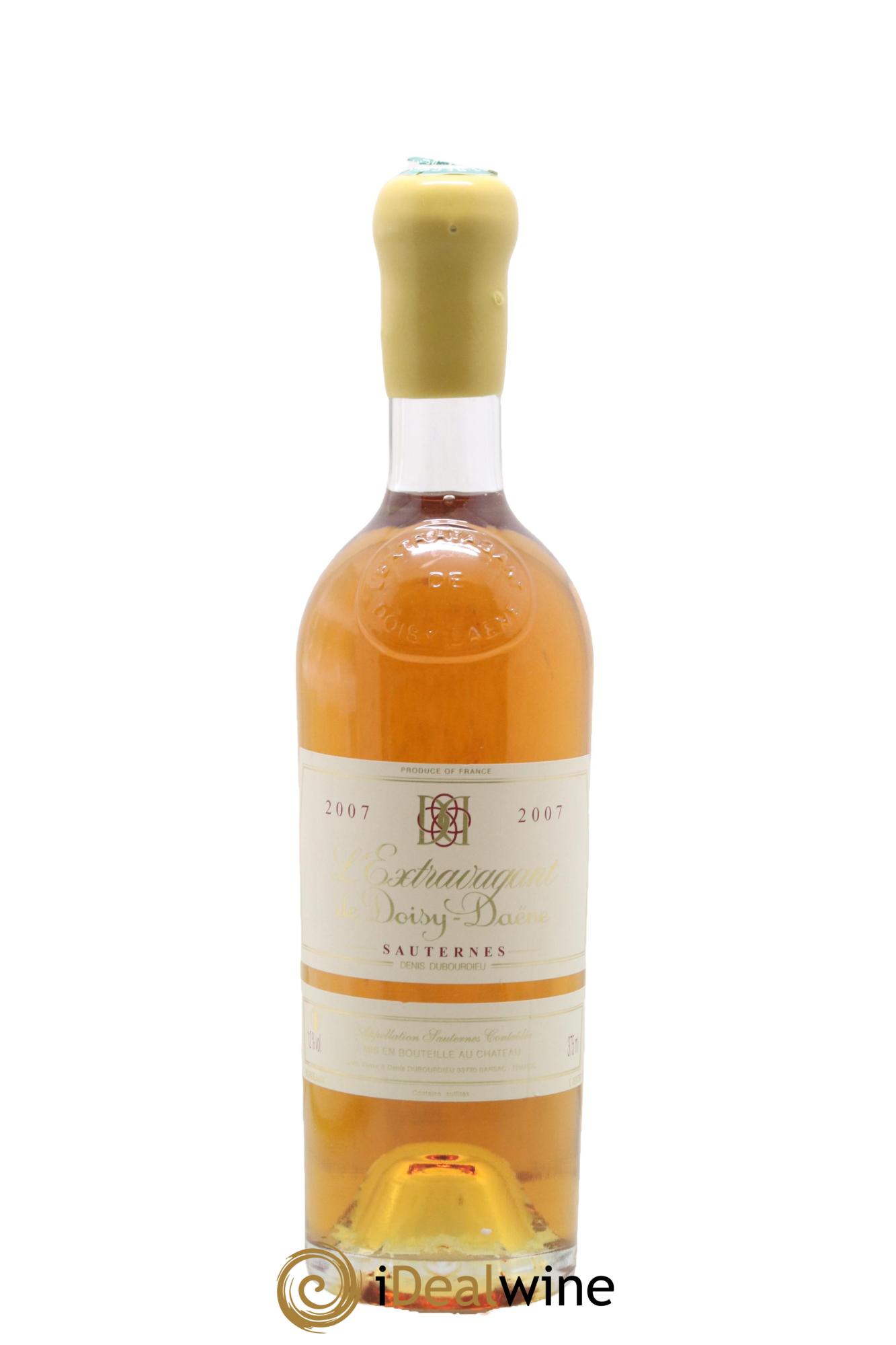 L'Extravagant de Doisy Daëne 2007 - Posten von 1 Demi-Flasche - 0