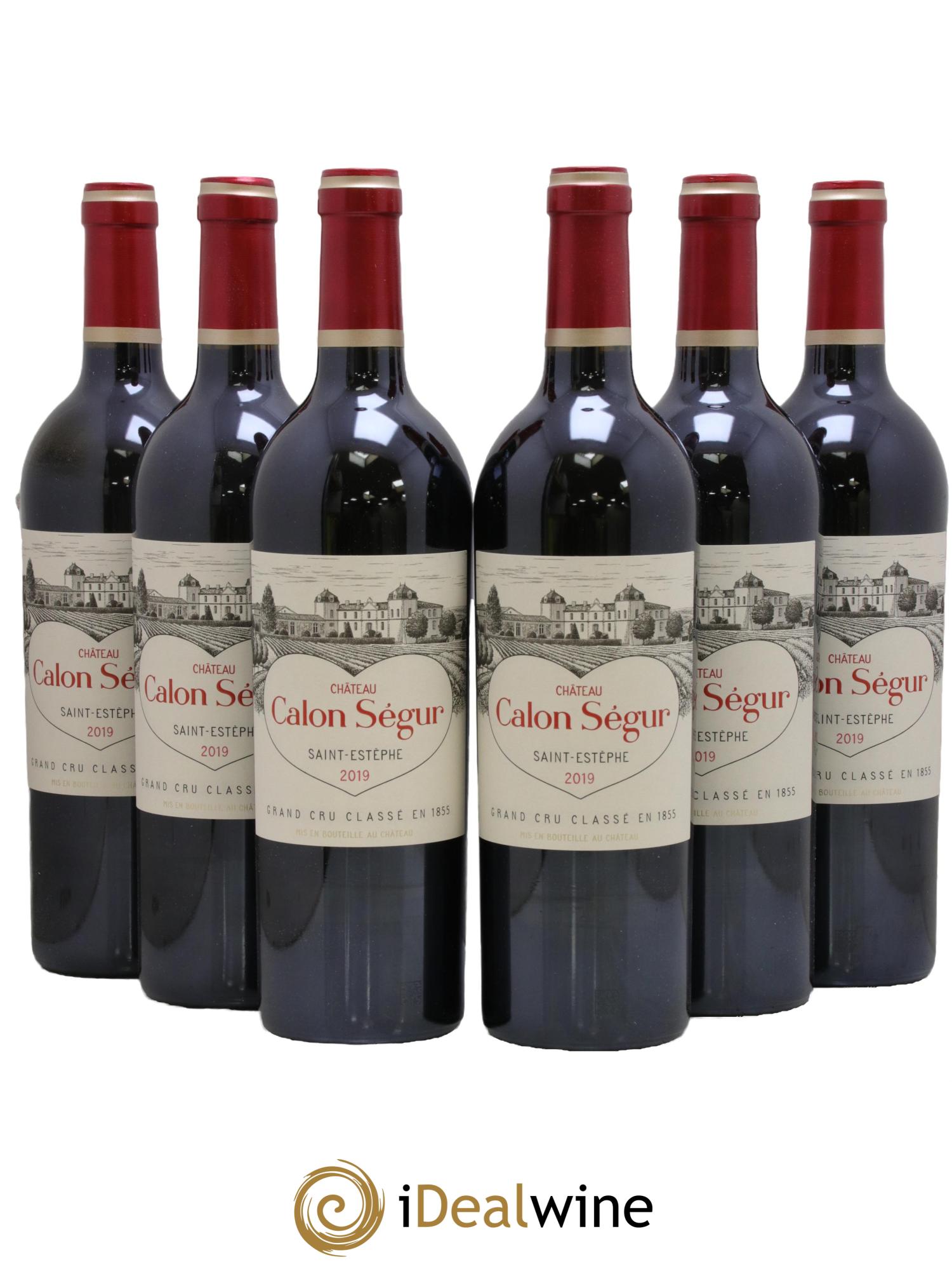 Château Calon Ségur 3ème Grand Cru Classé 2019 - Lot de 6 bouteilles - 0