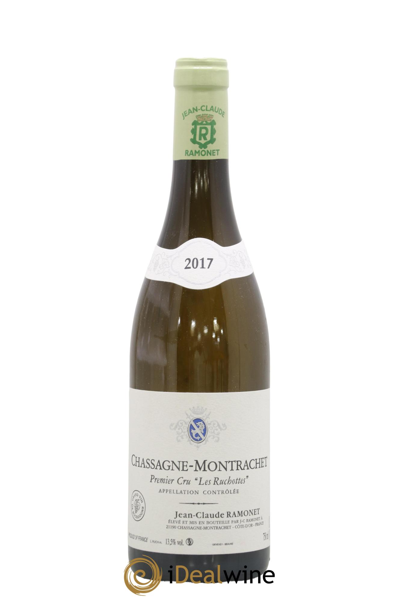Chassagne-Montrachet 1er Cru Les Ruchottes Ramonet (Domaine) 2017 - Posten von 1 Flasche - 0