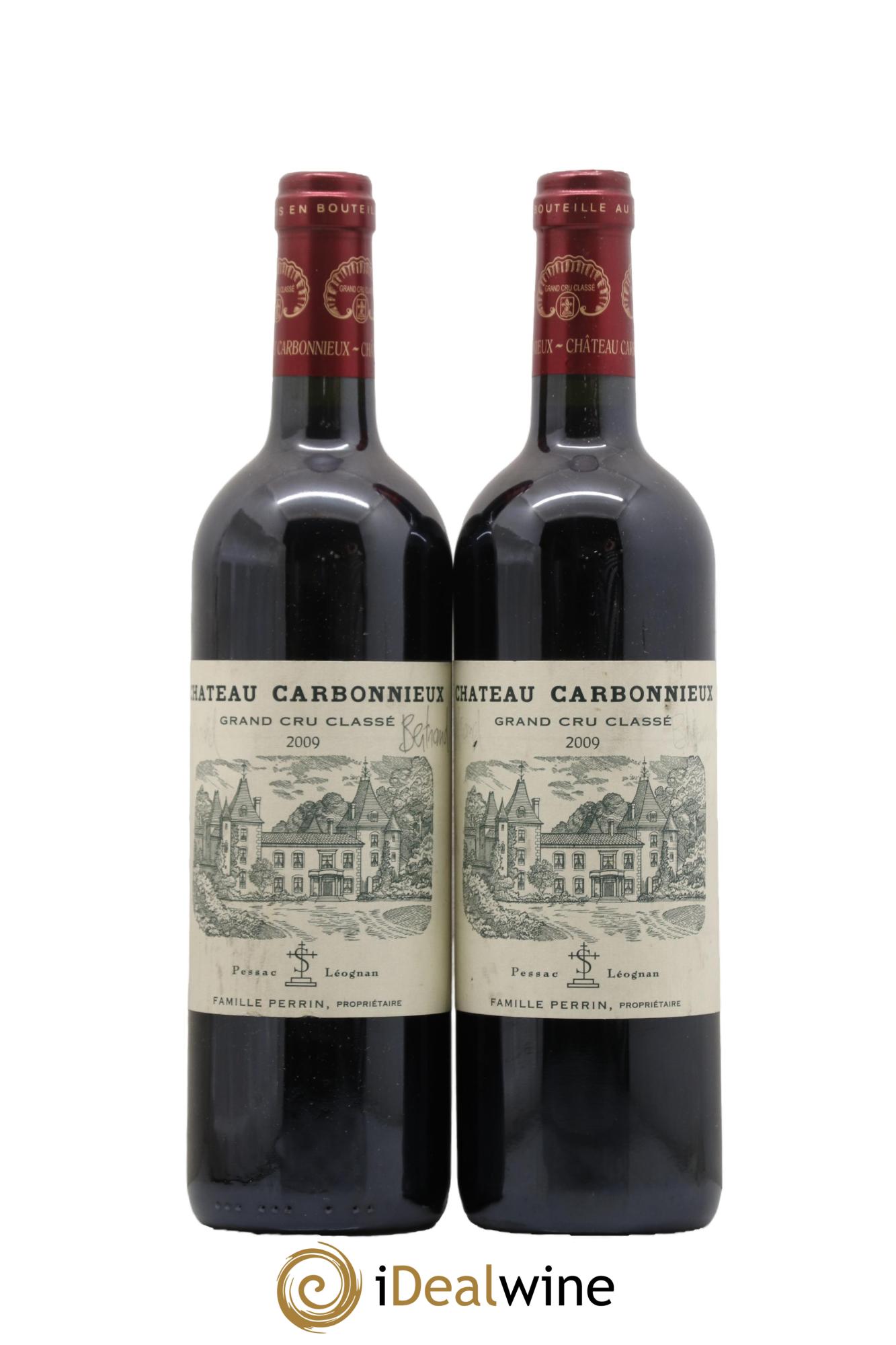 Château Carbonnieux Cru Classé de Graves 2009 - Lot de 2 bouteilles - 0