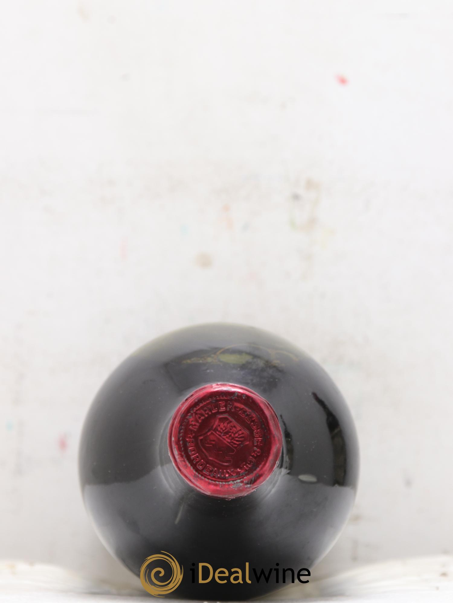 Pichon Longueville Baron 2ème Grand Cru Classé Mise Mähler-Besse 1950 - Lot de 2 bouteilles - 1