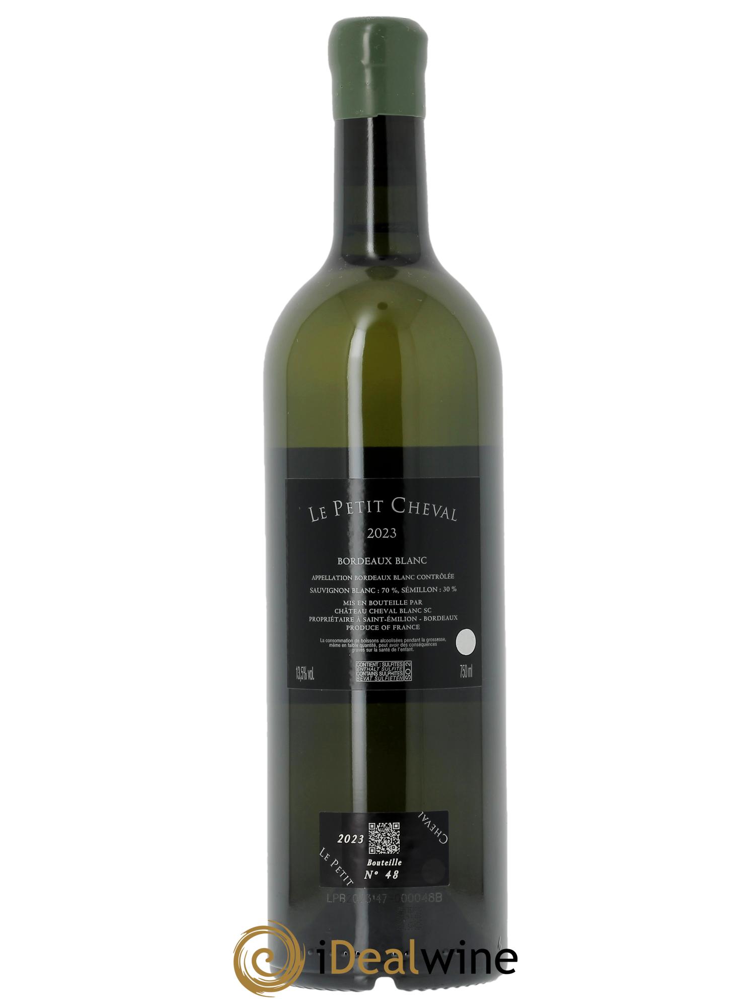 Le Petit Cheval (Original-holzkiste ab 3 Fl.) 2023 - Posten von 1 Flasche - 1