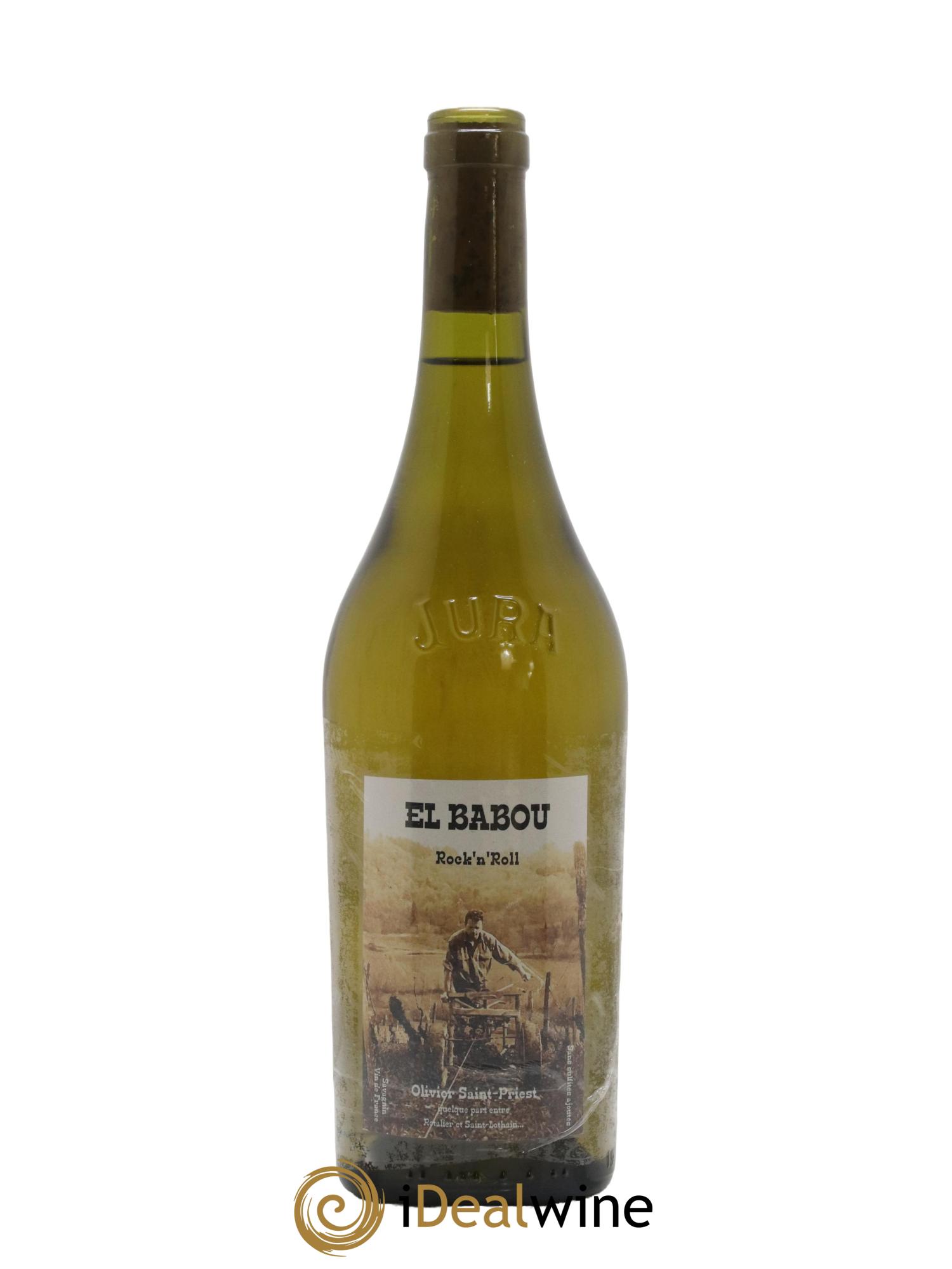 Vin de France Savagnin Rock'N Roll El Babou (Olivier Saint-Priest) - Lot de 1 bouteille - 0