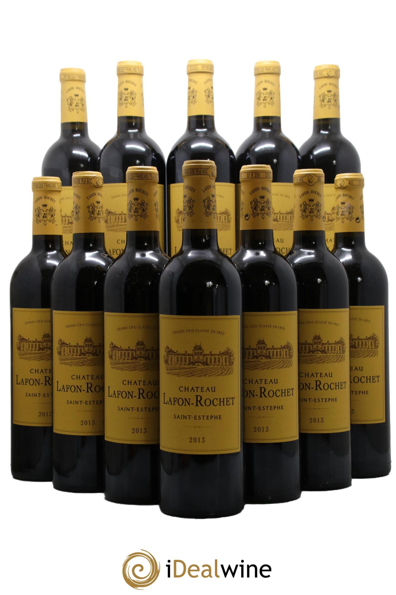 Château Lafon Rochet 4ème Grand Cru Classé 2013 - Lot de 12 bouteilles - 0