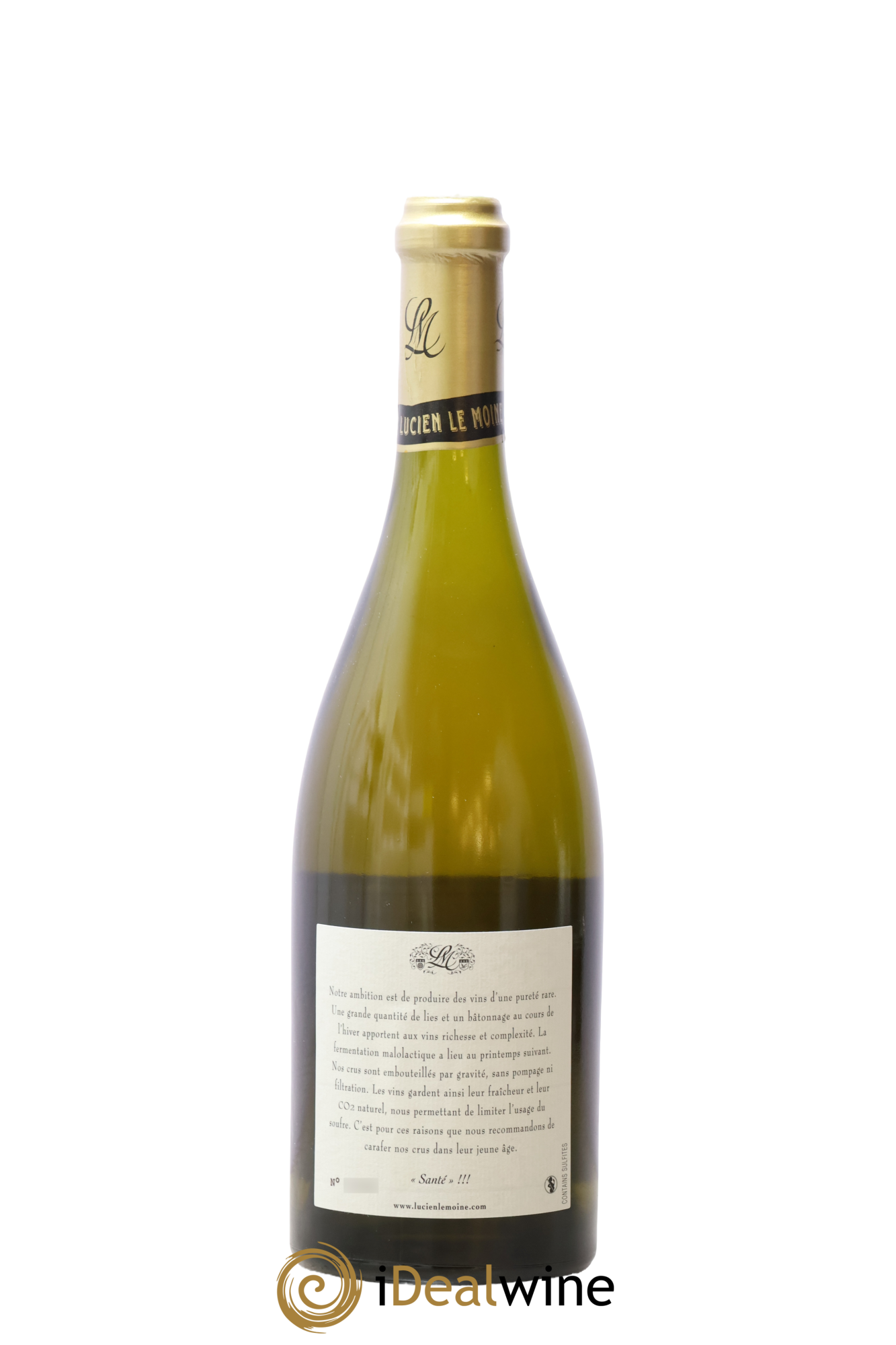 Bâtard-Montrachet Grand Cru Lucien Le Moine 2010 - Lot de 1 bouteille - 1
