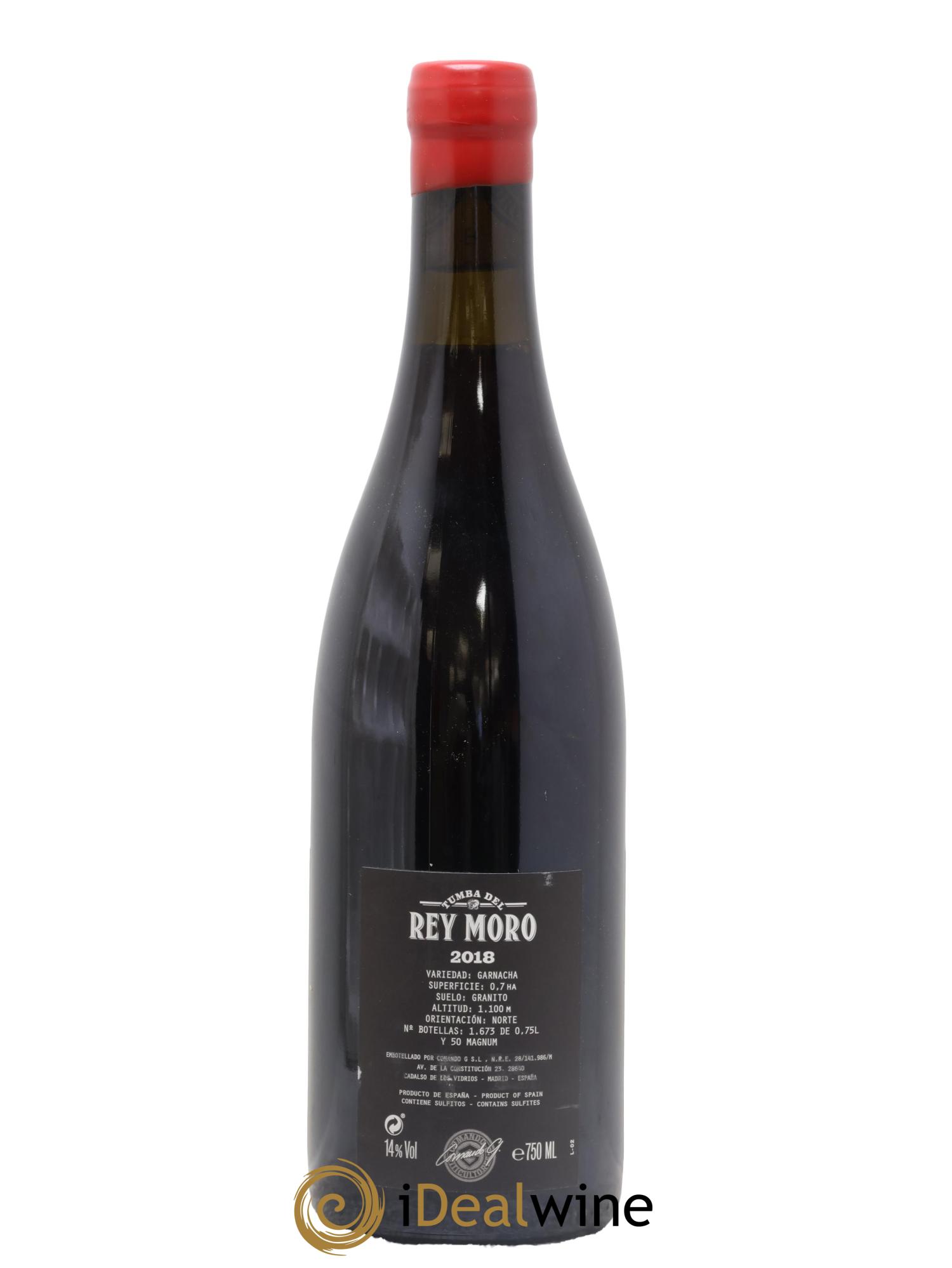Vinos de Madrid DO Comando G DO Tumba del Rey Moro 2018 - Lot de 1 bouteille - 1