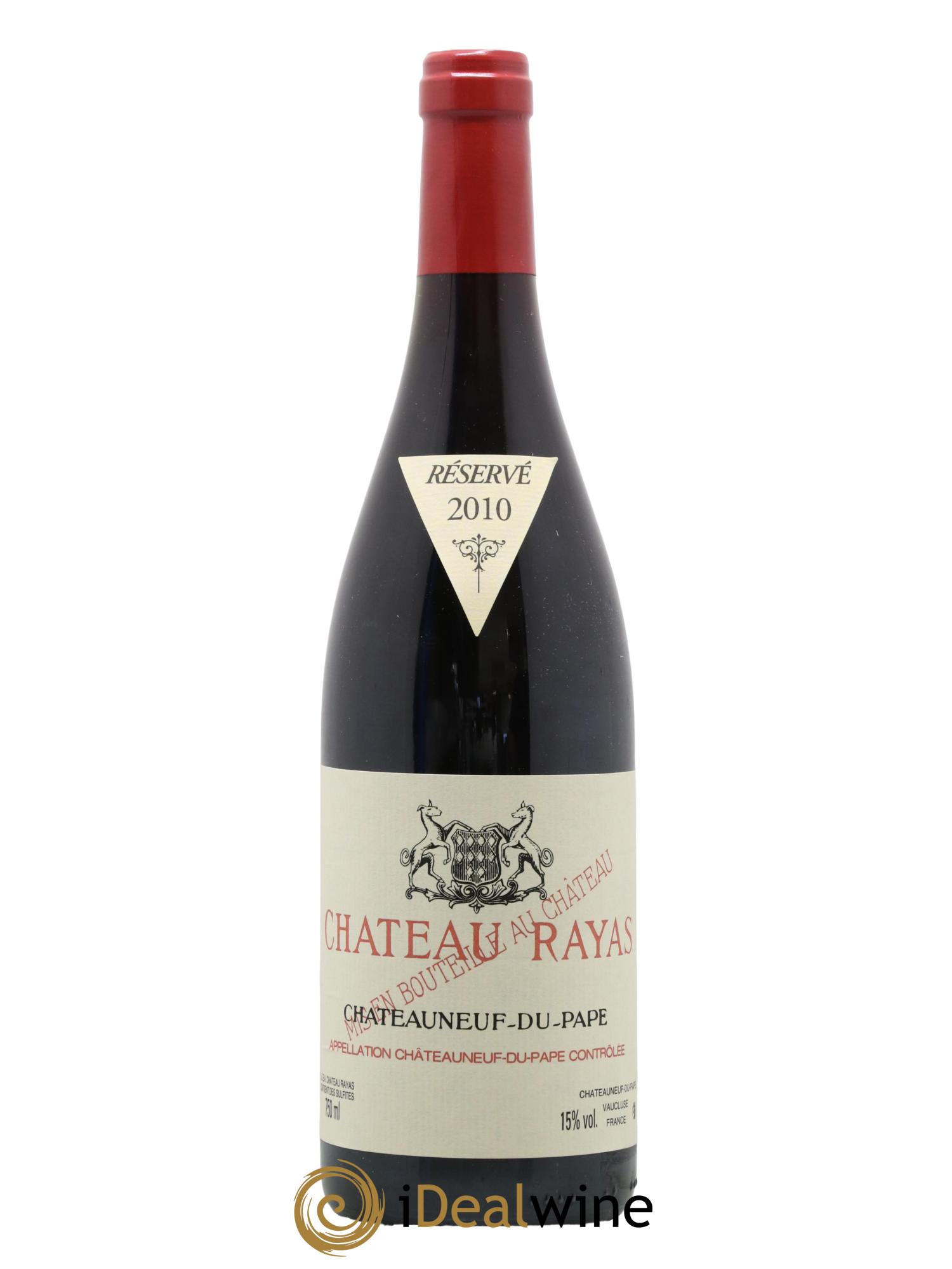 Châteauneuf-du-Pape Château Rayas Emmanuel Reynaud 2010 - Lot de 1 bouteille - 0