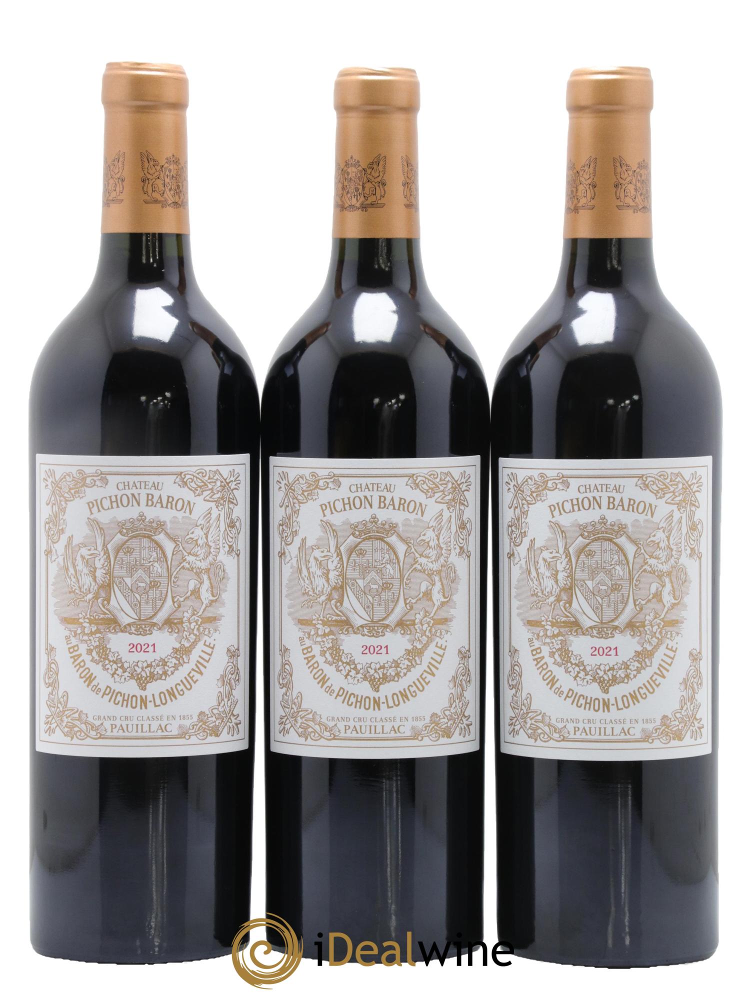 Pichon Longueville Baron 2ème Grand Cru Classé 2021 - Lot de 6 bouteilles - 2