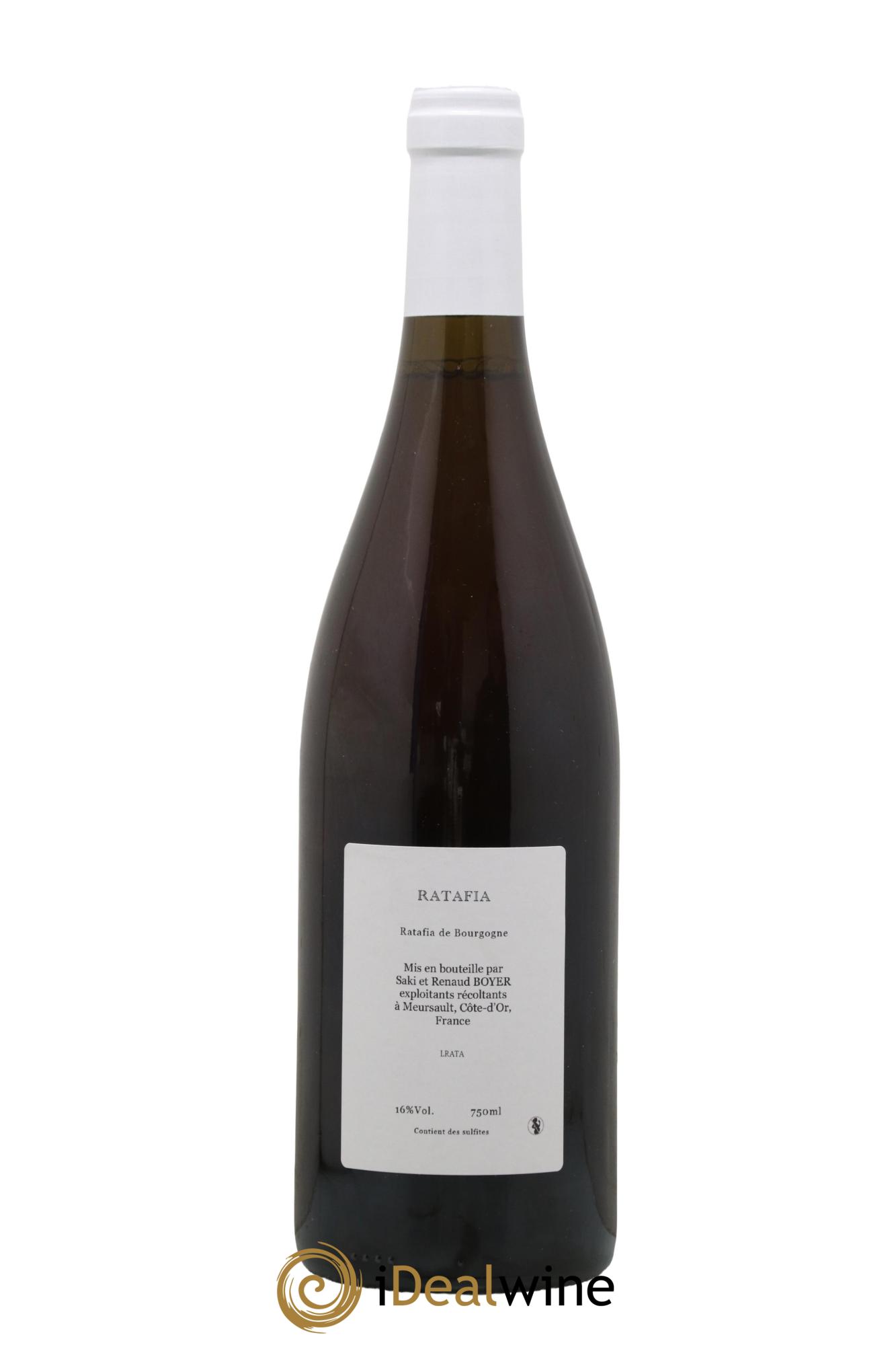 Ratafia Champagne Renaud Boyer - Lot de 1 bouteille - 1