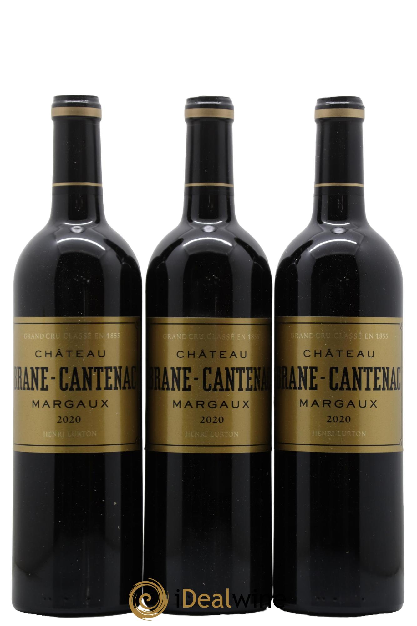 Château Brane Cantenac 2ème Grand Cru Classé 2020 - Lot de 6 bouteilles - 1