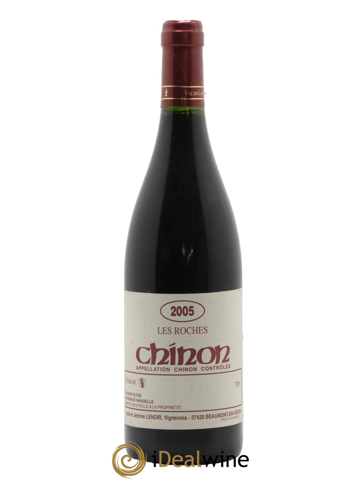 Chinon Les Roches Lenoir (Domaine) 2005 - Lot de 1 bouteille - 0
