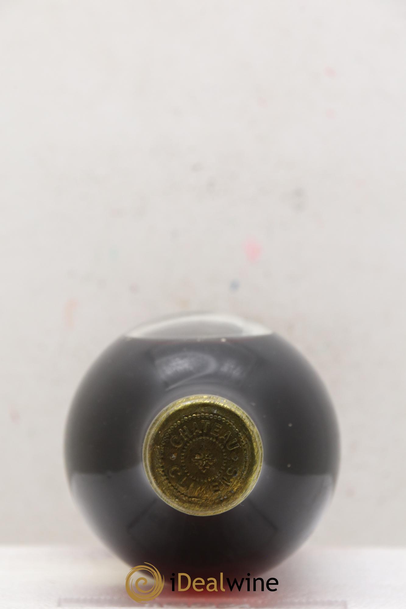 Château Climens 1er Grand Cru Classé 1950 - Lot de 1 bouteille - 1