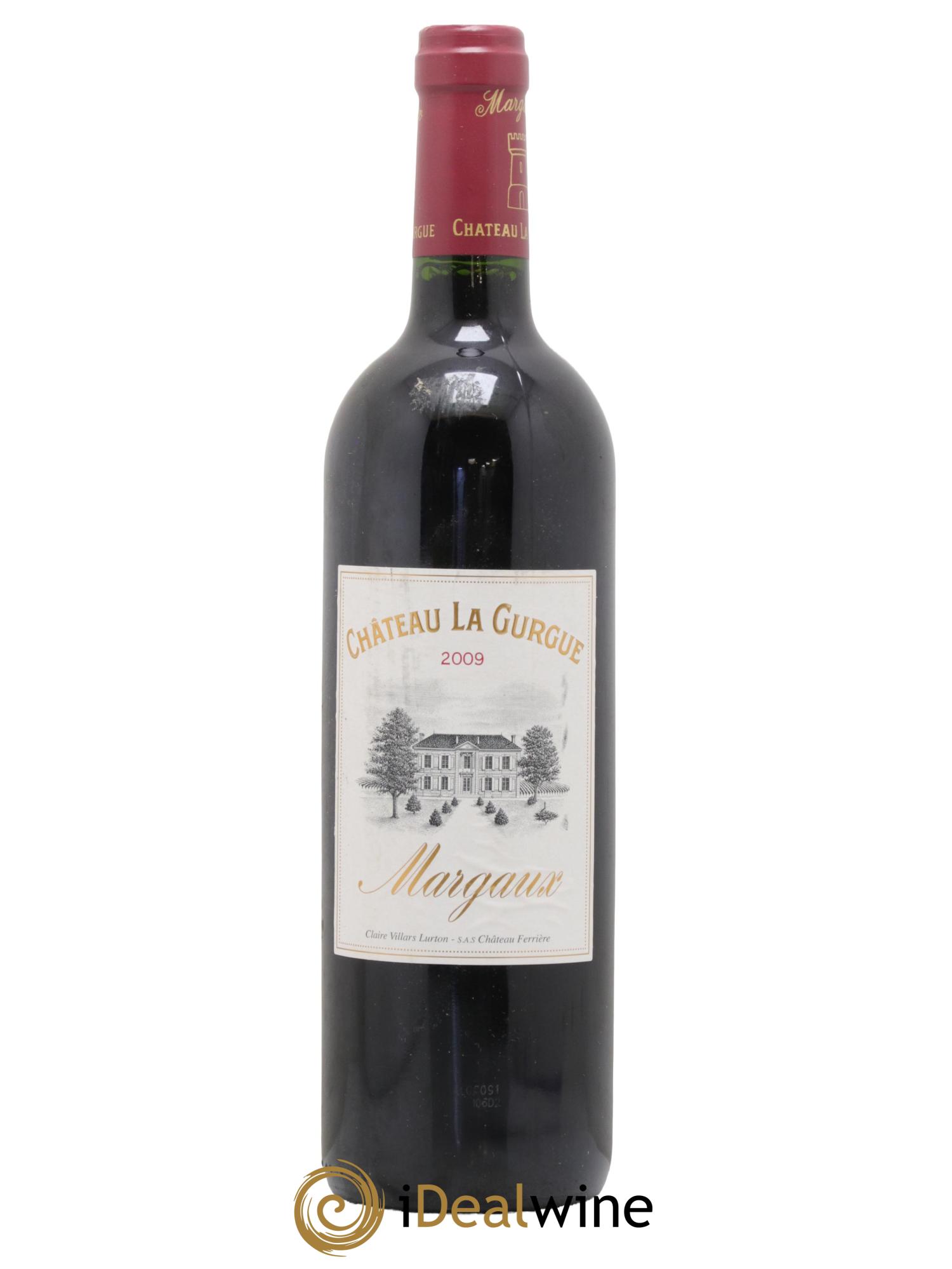Château la Gurgue Cru Bourgeois 2009 - Lot de 1 bouteille - 0