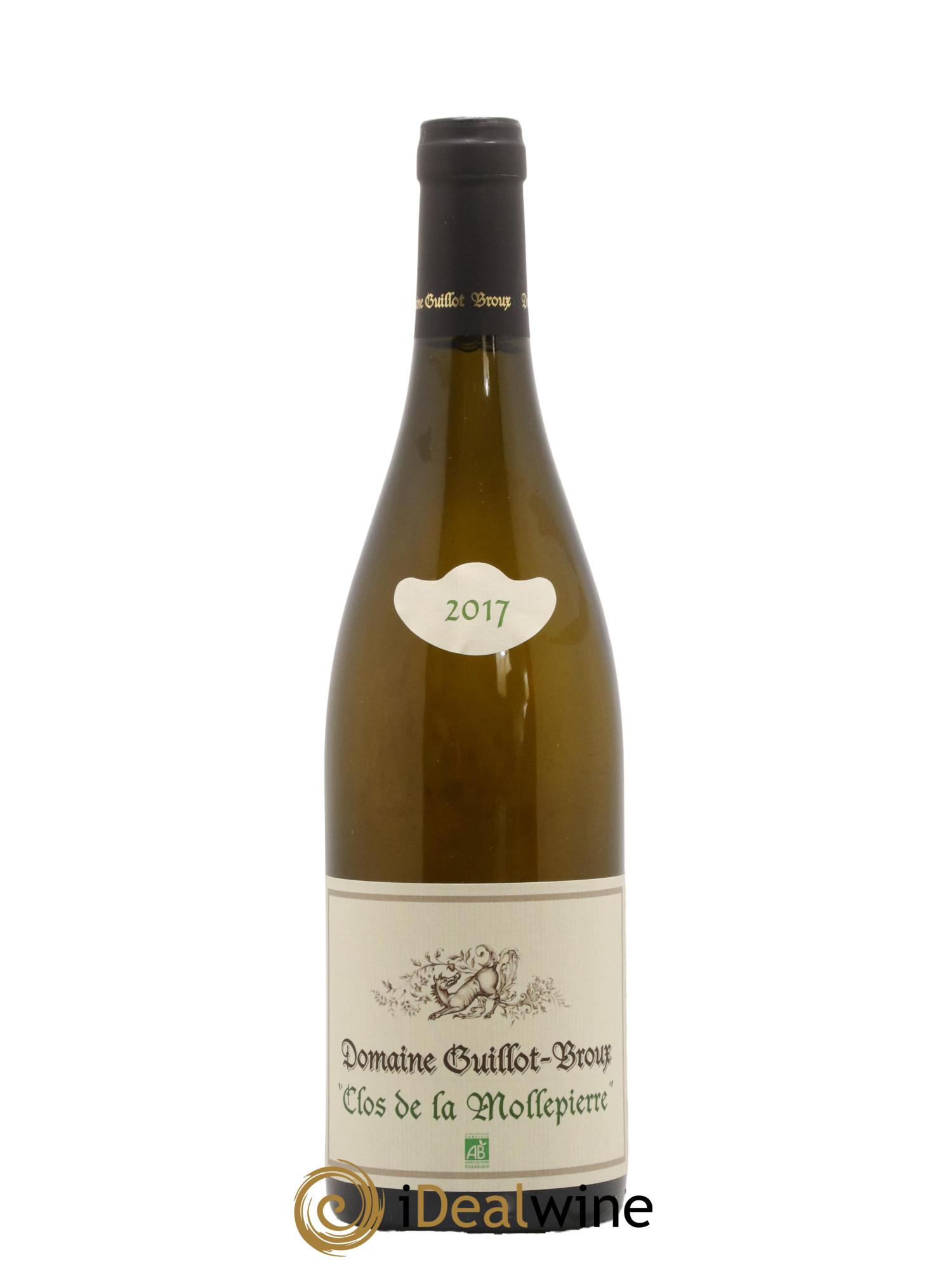 Mâcon-Cruzille Clos De La Mollepierre Guillot-Broux (Domaine) 2017 - Lot de 1 bouteille - 0