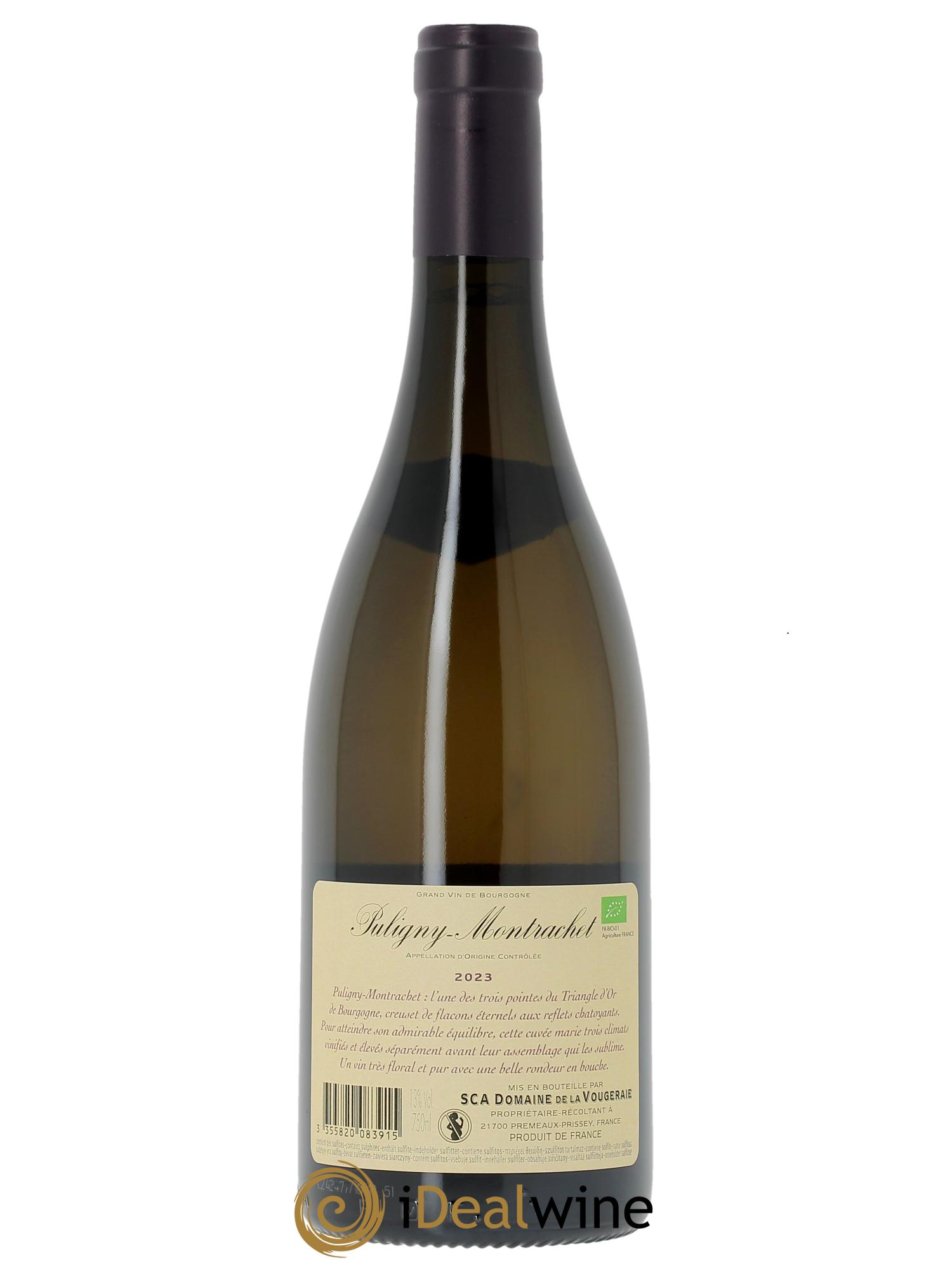 Puligny-Montrachet La Vougeraie 2023 - Lot de 1 bouteille - 1