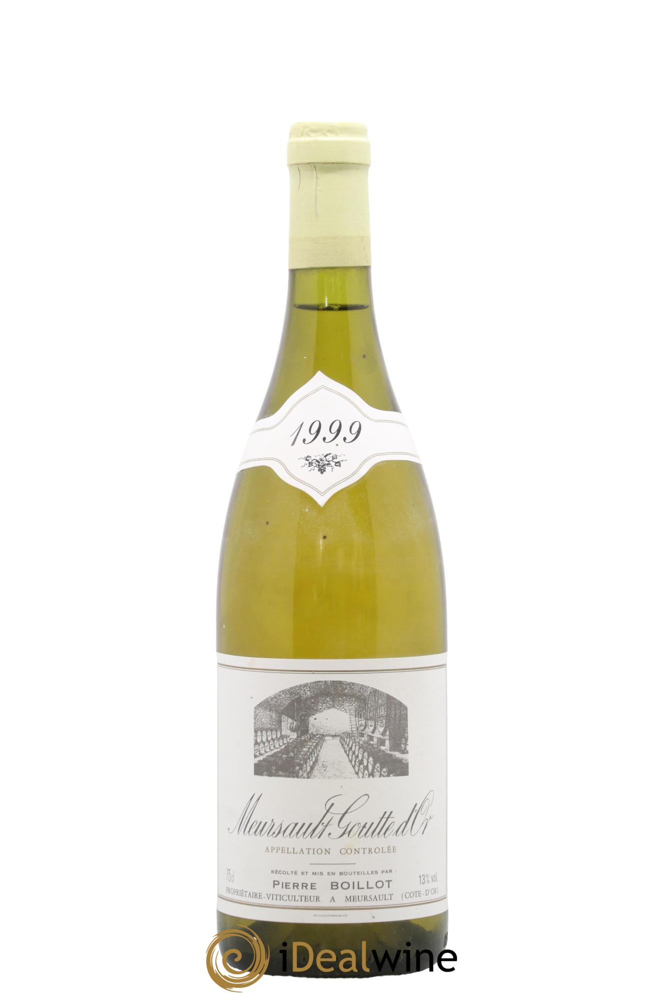 Meursault Les Gouttes d'Or Henri Boillot (Domaine) 1999 - Lot de 1 bouteille - 0