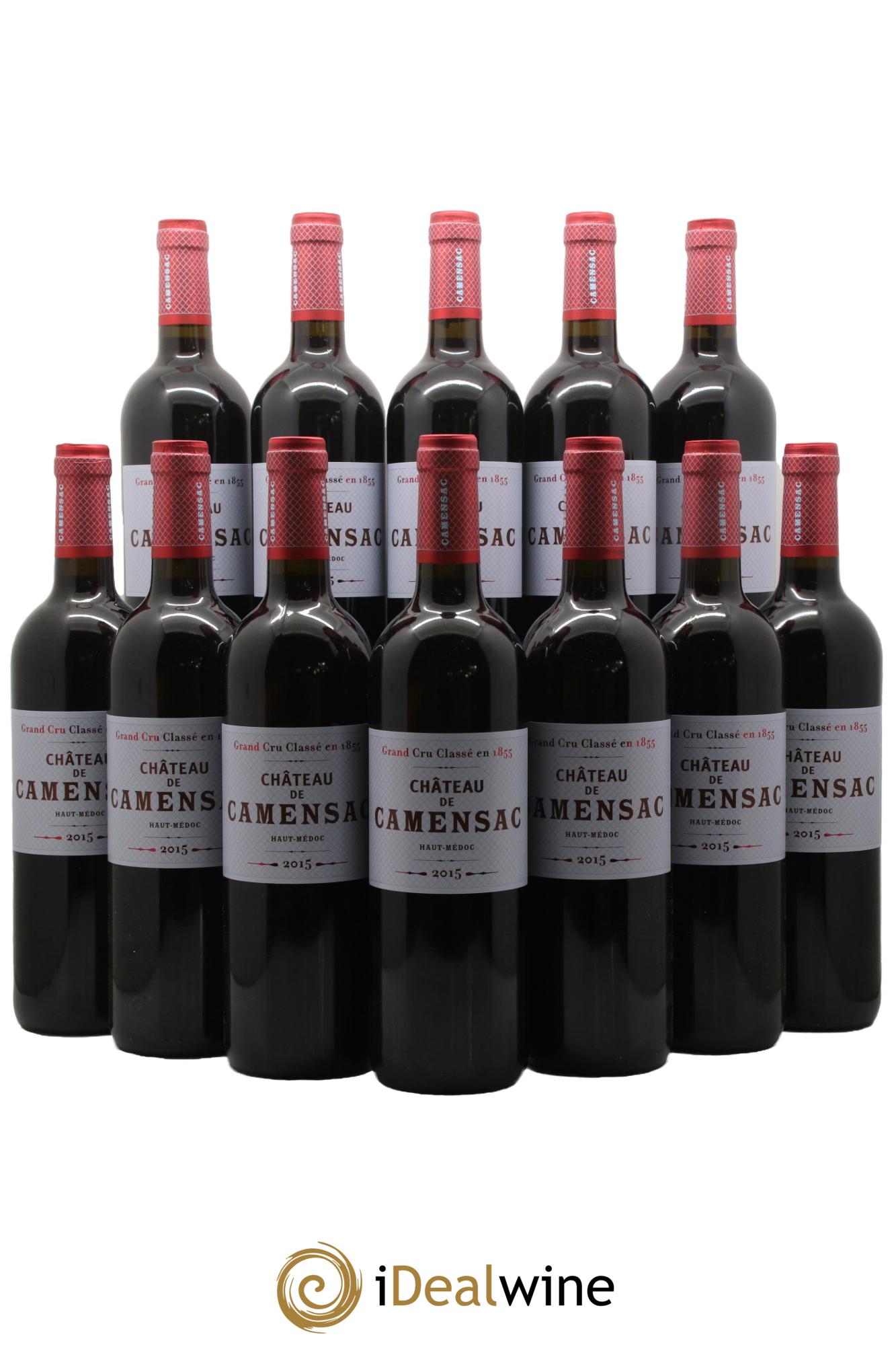 Château Camensac 5ème Grand Cru Classé 2015 - Lotto di 12 bottiglie - 0
