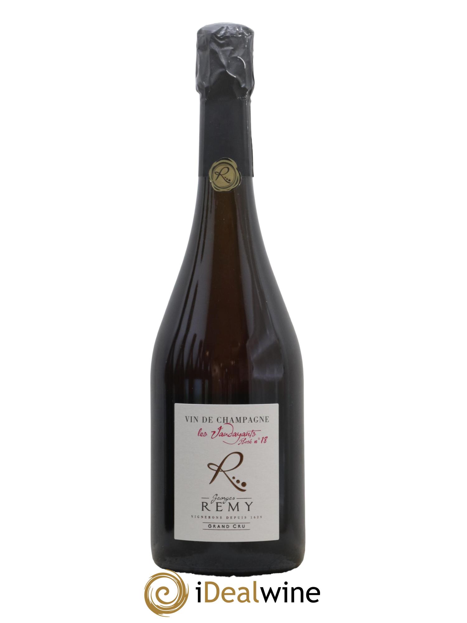Champagne - Grand Cru Les Vaudayants Maison Georges Remy - Lot de 1 bouteille - 0