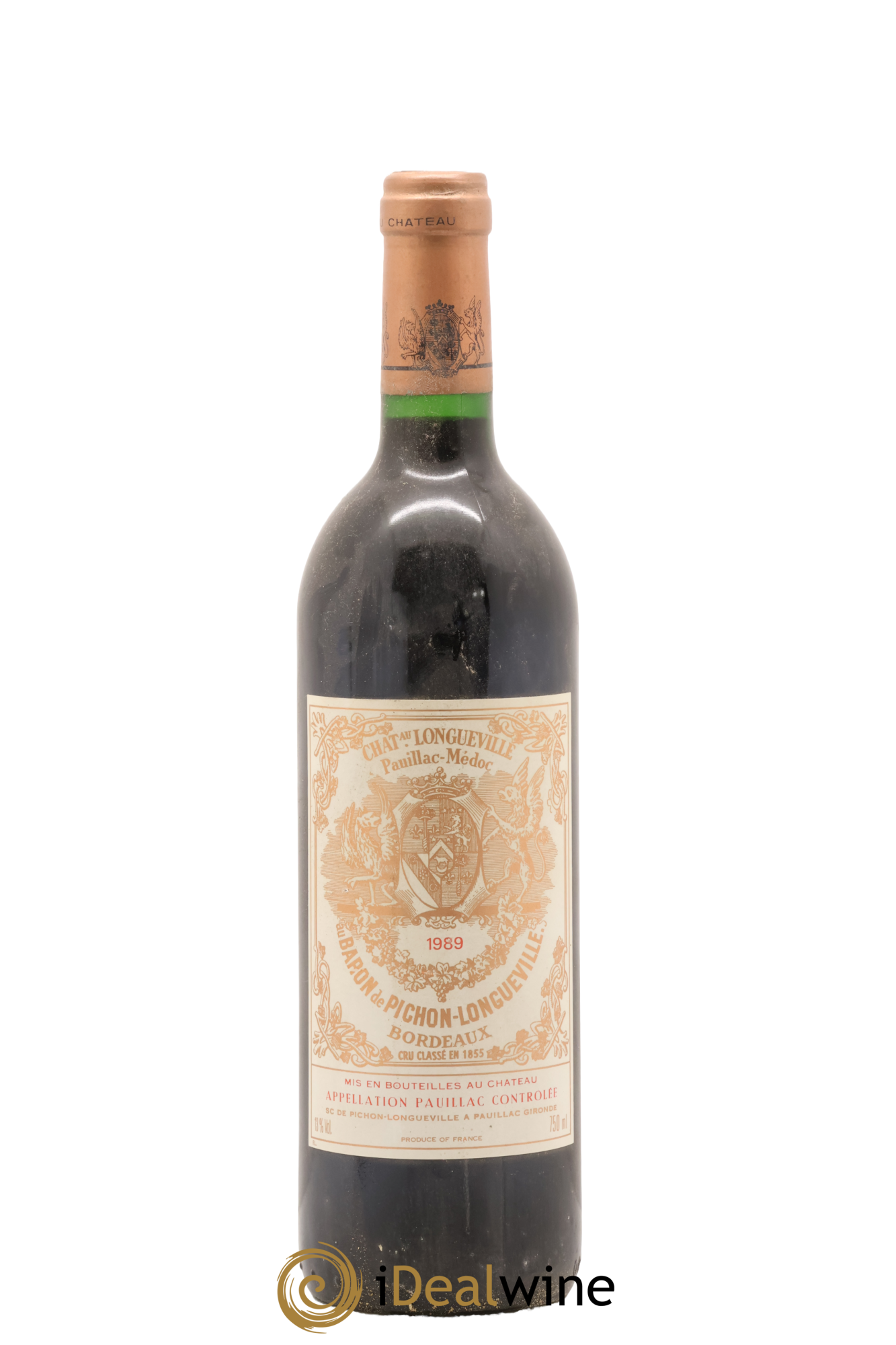 Pichon Longueville Baron 2ème Grand Cru Classé 1989 - Lot of 1 bottle - 0