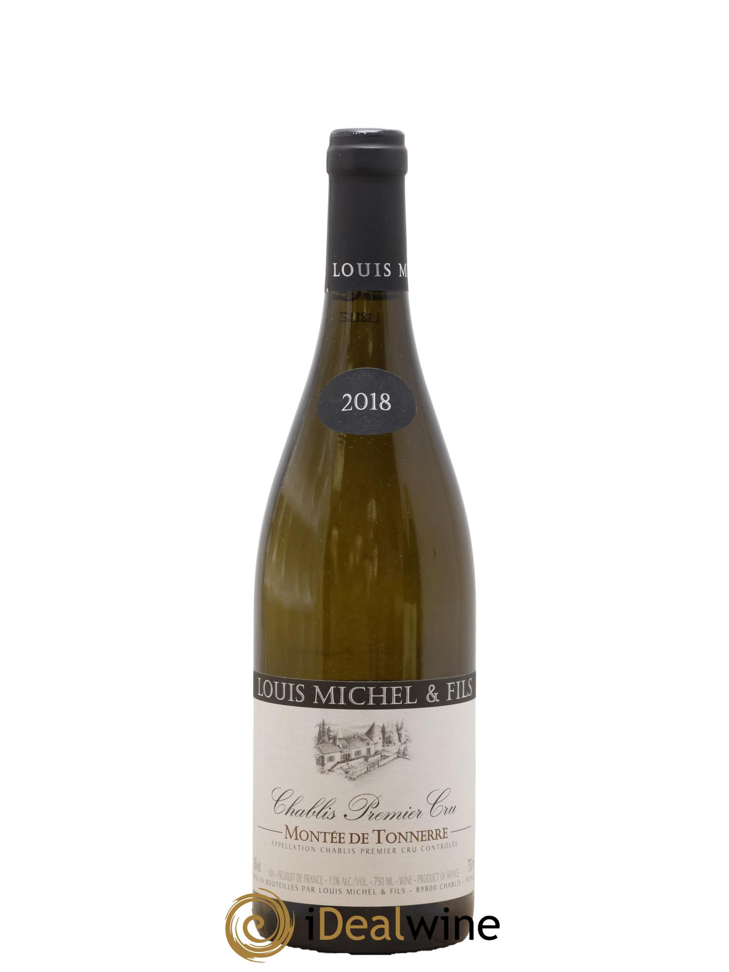 Chablis 1er Cru Montée de Tonnerre Louis Michel et Fils 2018 - Lot de 1 bouteille - 0