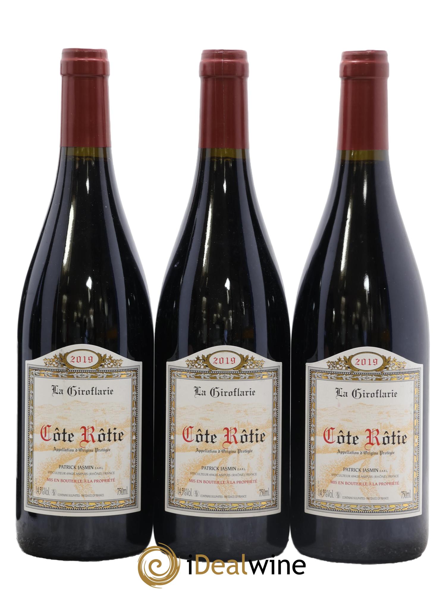 Côte-Rôtie La Giroflarie Jasmin (Domaine) 2019 - Lot of 3 bottles - 0