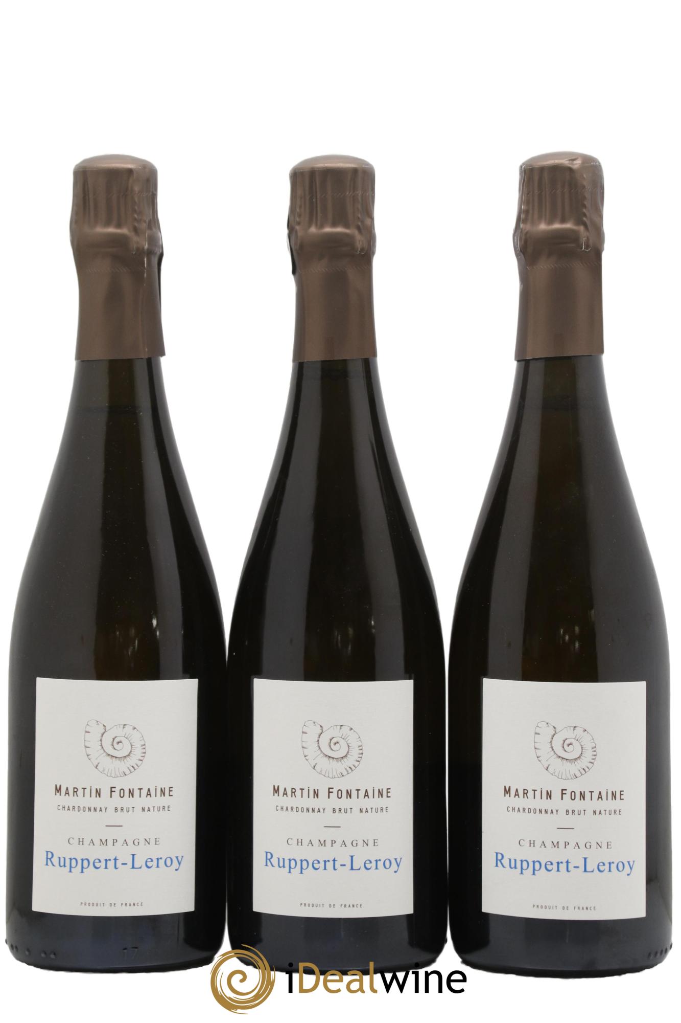 Martin Fontaine Ruppert-Leroy (Domaine) 2019 - Lot de 3 bouteilles - 0