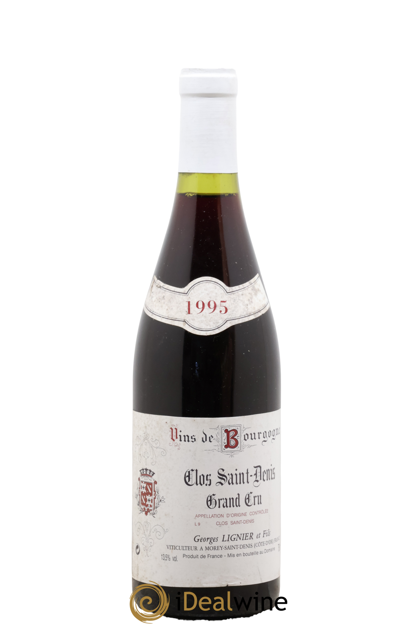 Clos Saint-Denis Grand Cru Domaine Lignier & fils 1995 - Lot de 1 bouteille - 0