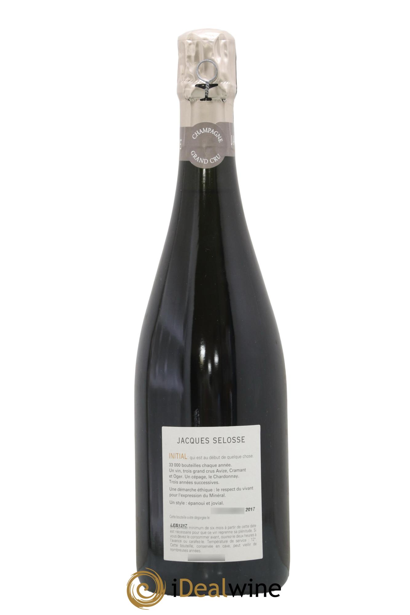 Initial Brut Jacques Selosse - Lot of 1 bottle - 1