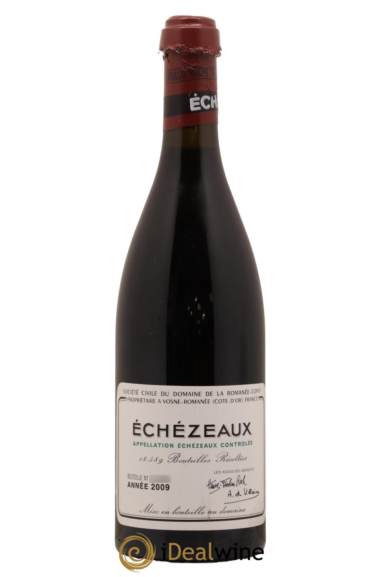 Echezeaux Grand Cru Domaine de la Romanée-Conti 2009 - Lot de 1 bouteille - 0