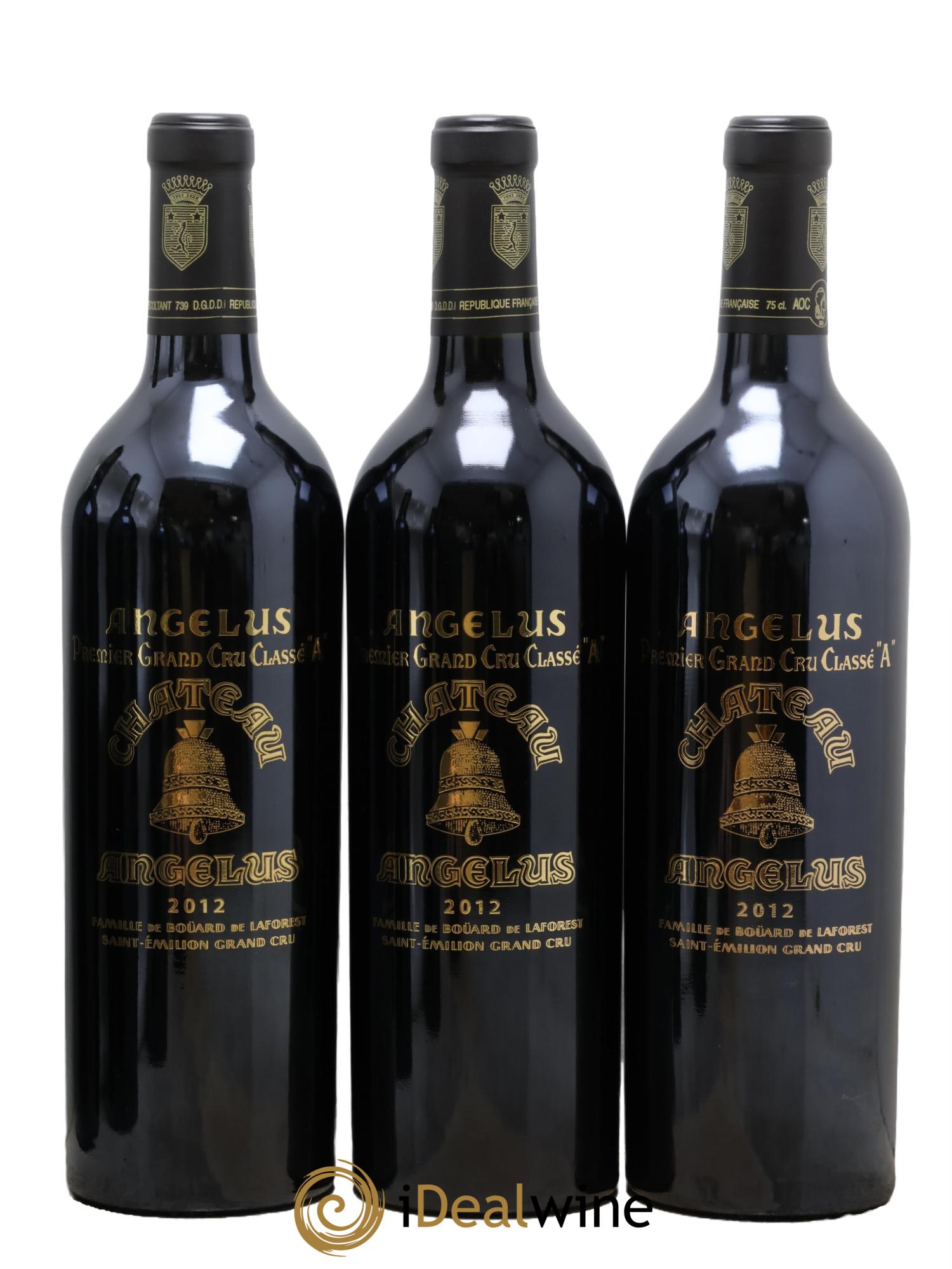 Château Angélus 1er Grand Cru Classé A 2012 - Lot of 6 bottles - 2