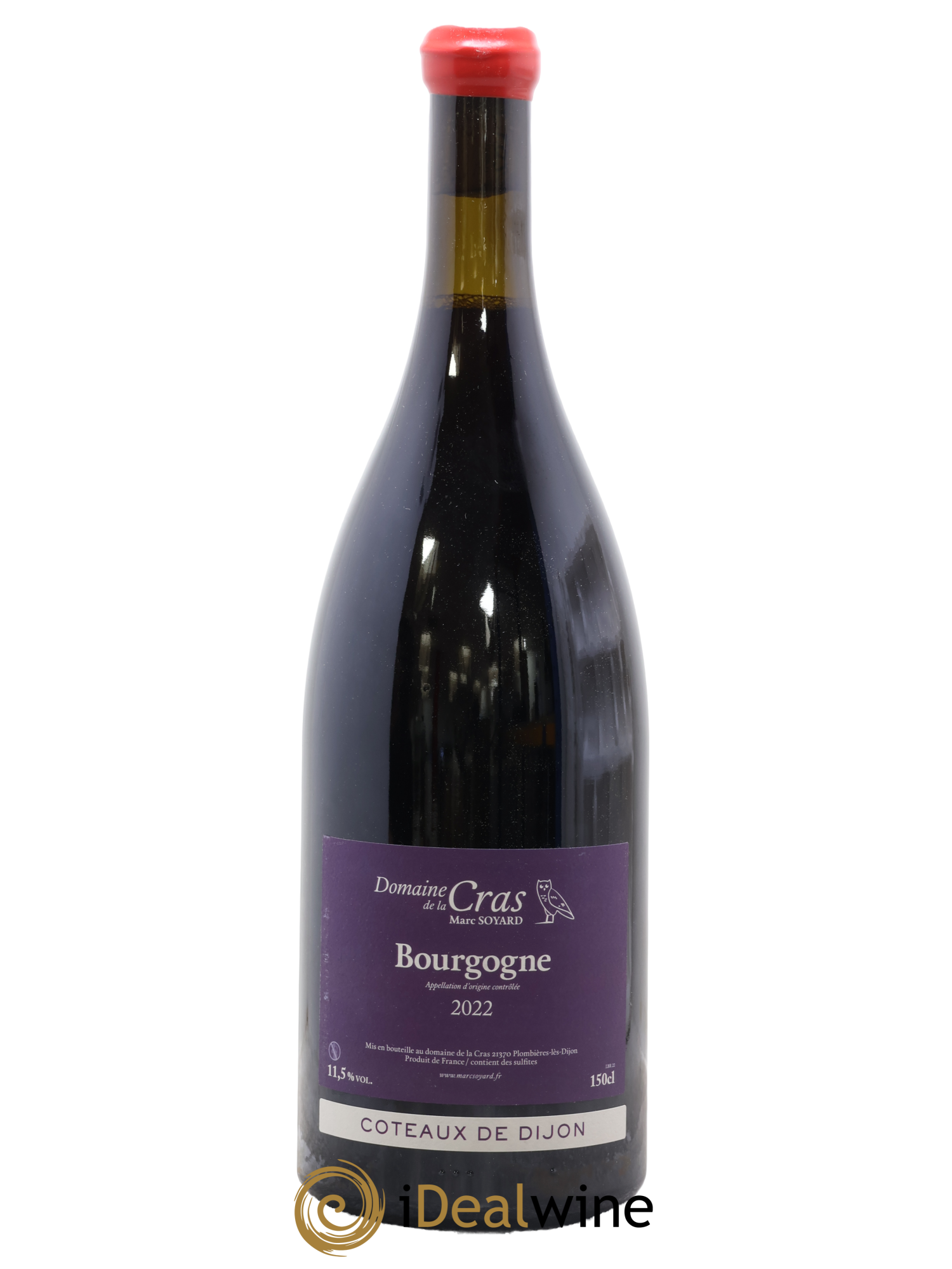Bourgogne Côteaux De Dijon Domaine de la Cras - Marc Soyard 2022 - Posten von 1 Magnum - 0