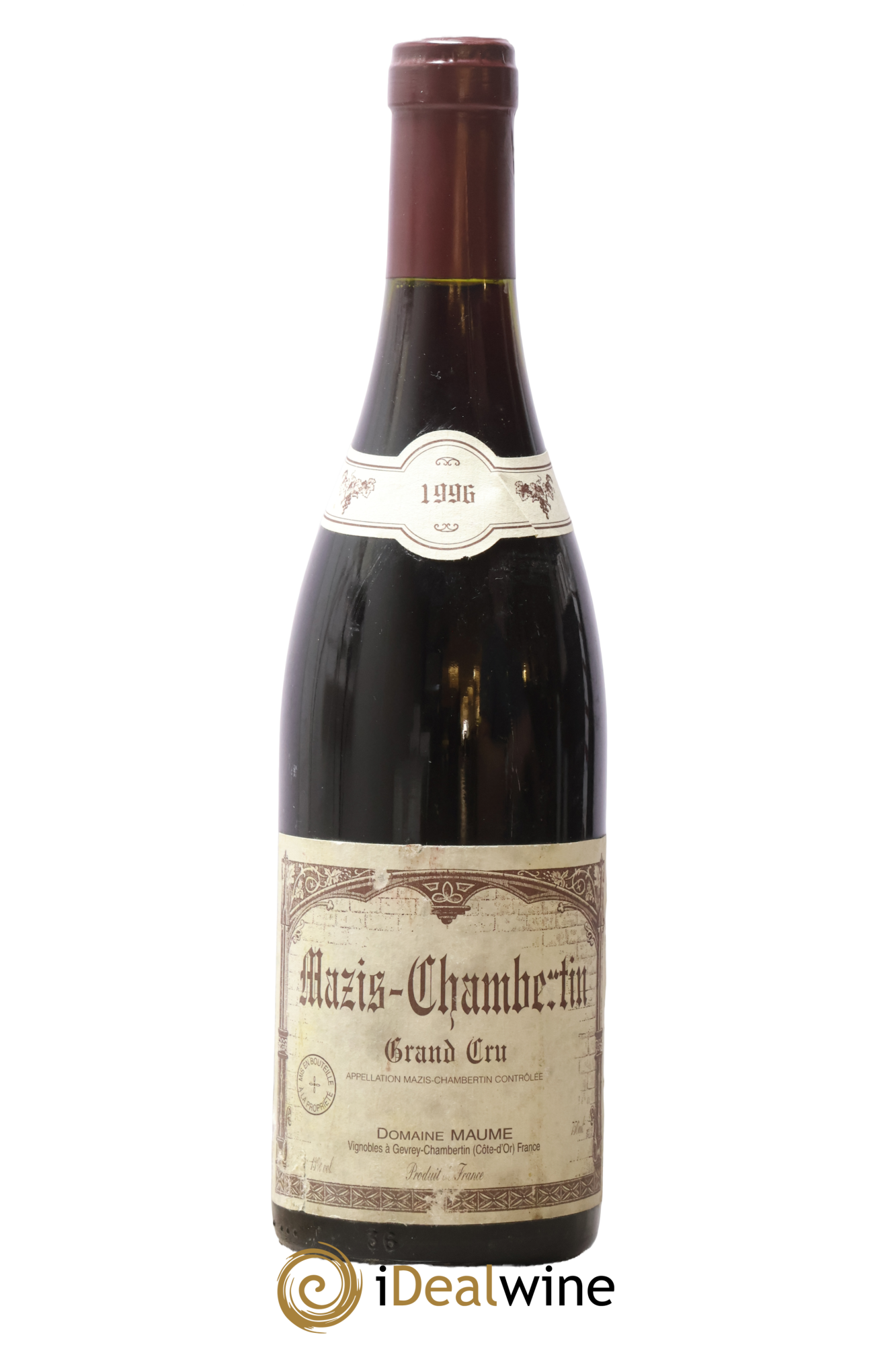 Mazis-Chambertin Grand Cru Maume (Domaine) 1996 - Lot de 1 bouteille - 0