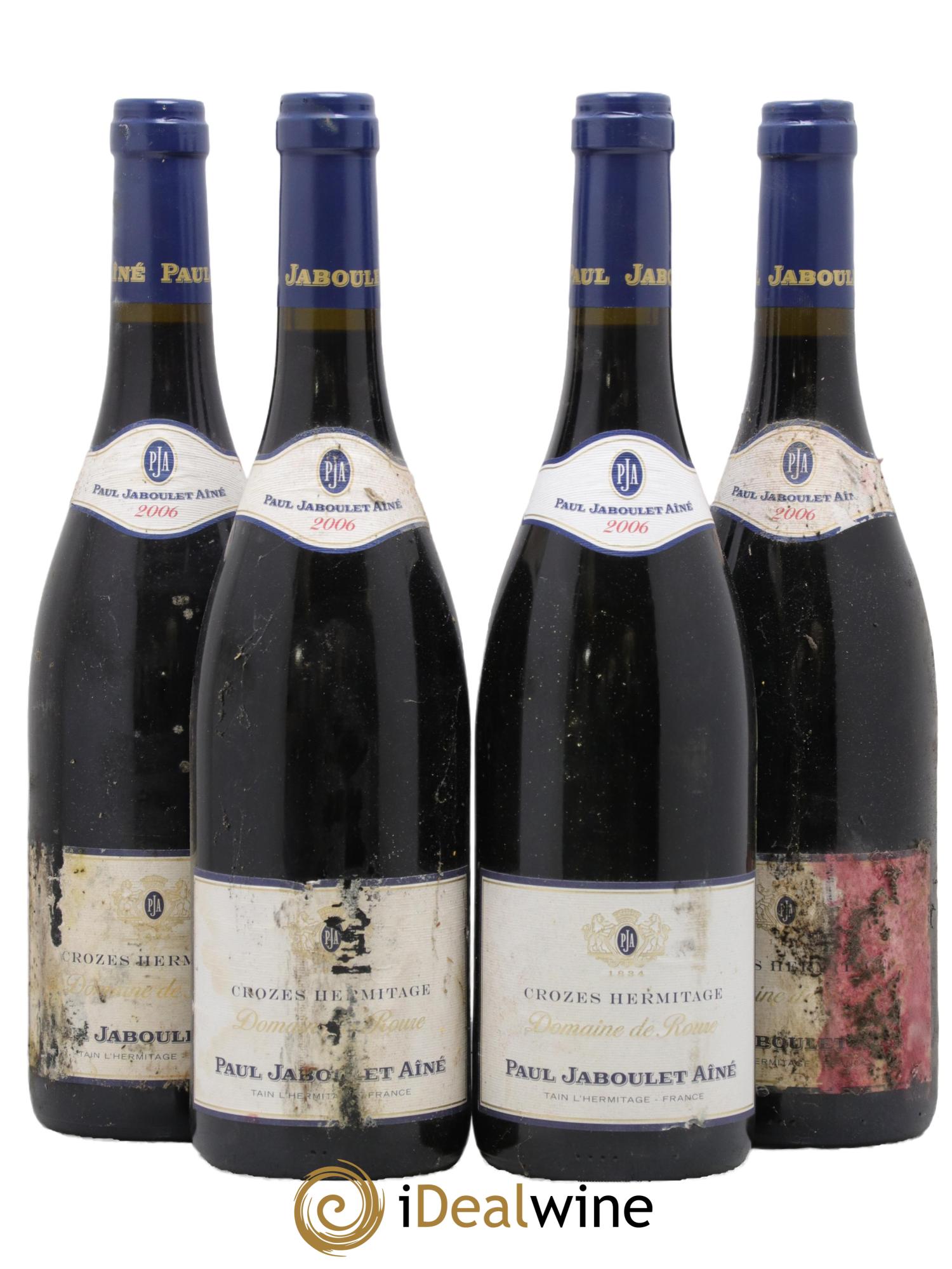 Crozes-Hermitage Domaine Roure Jaboulet Aîne 2006 - Lot de 4 bouteilles - 0