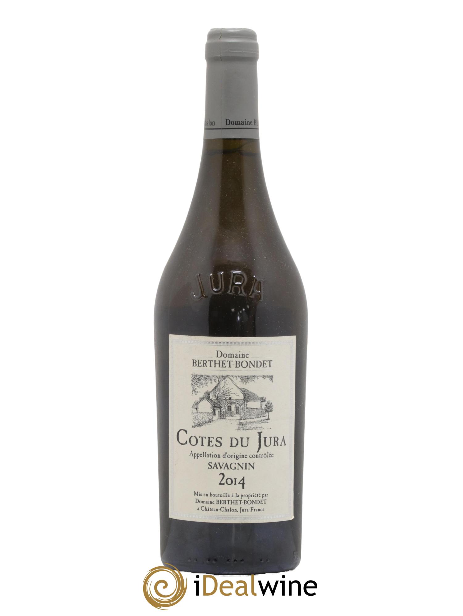 Côtes du Jura Savagnin Berthet-Bondet 2014 - Lot of 1 bottle - 0