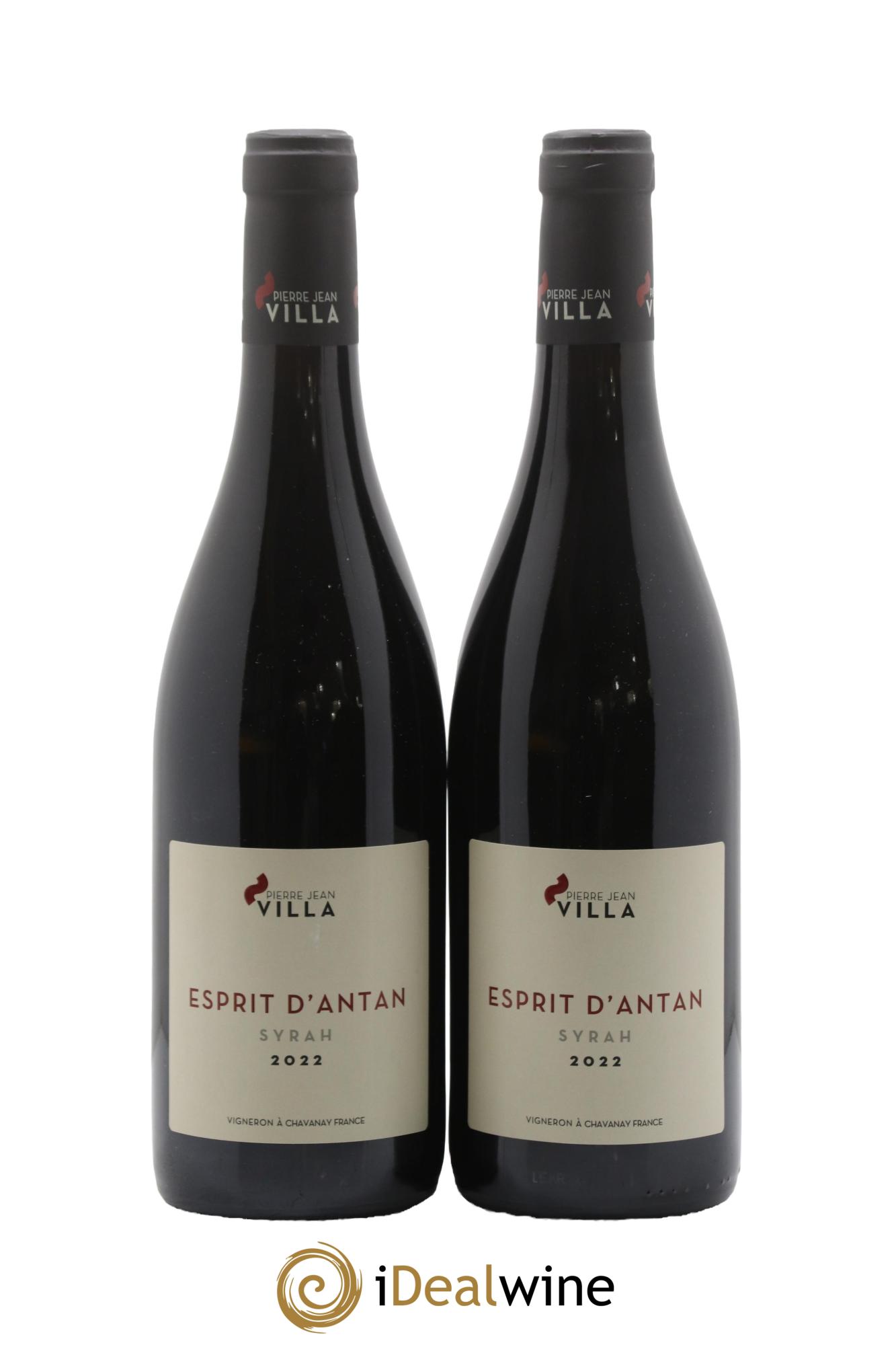 Collines Rhodaniennes Esprit d'Antan Pierre-Jean Villa 2022 - Lot de 2 bouteilles - 0